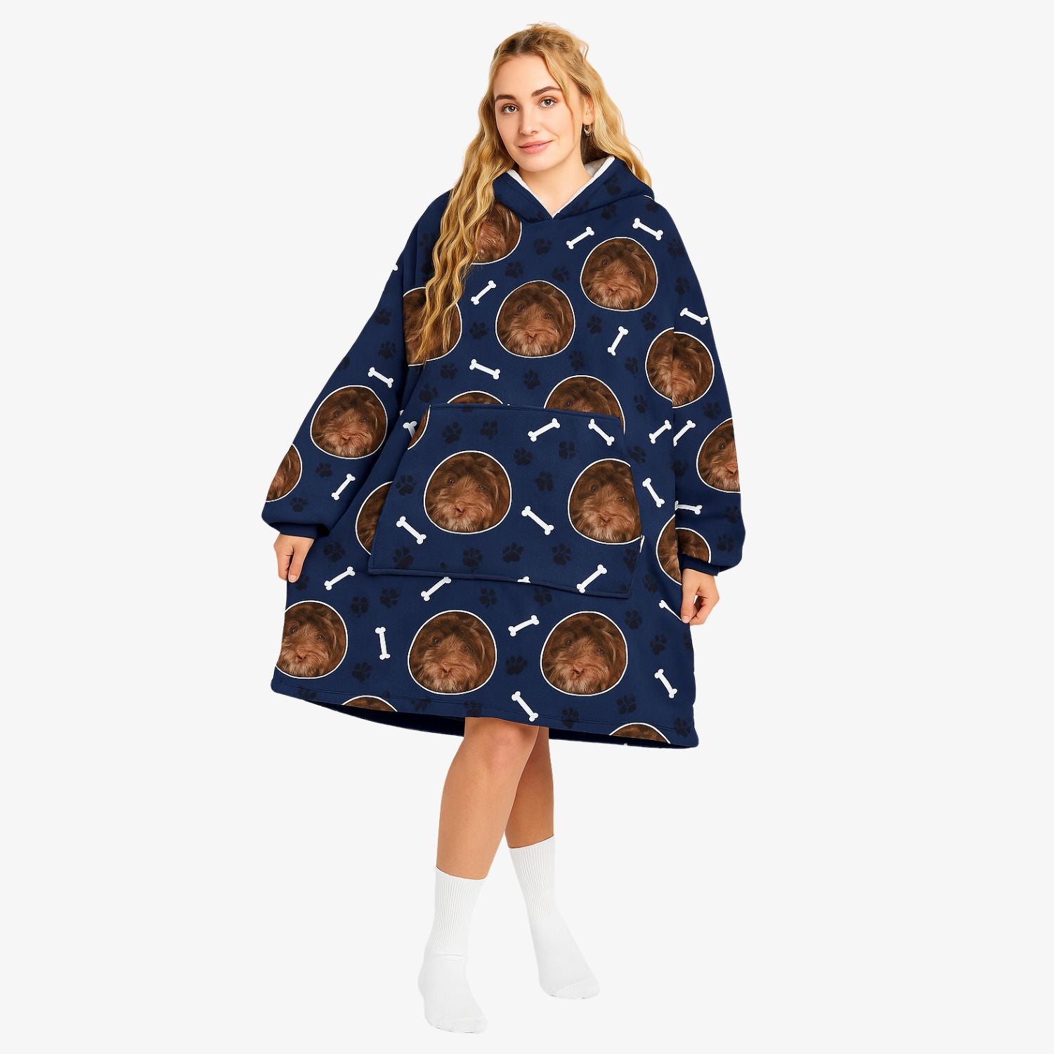 Your Dog Chillzy Hoodie Blanket