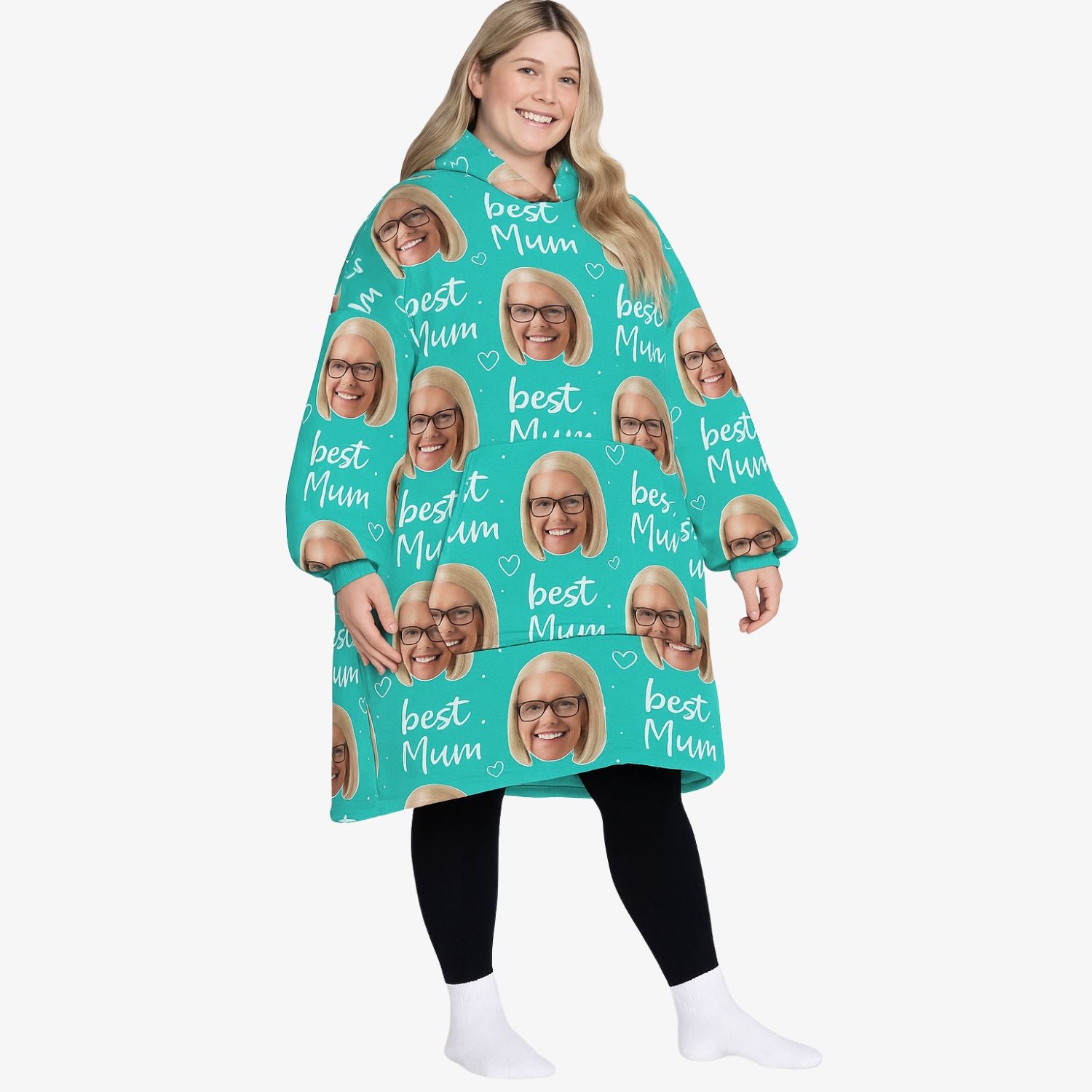 Best Mum Chillzy Hoodie Blanket
