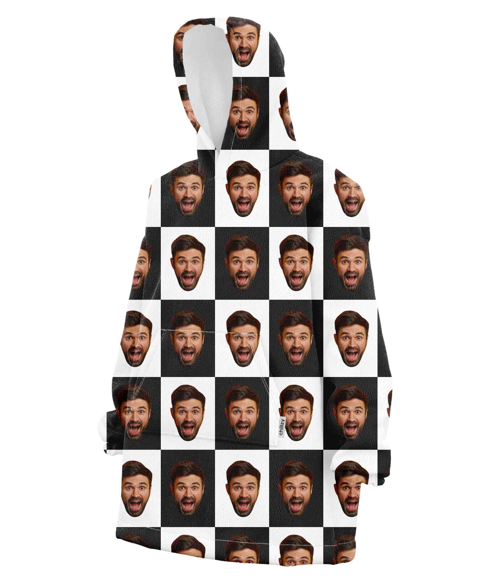 Poser Face Chillzy Hoodie Blanket
