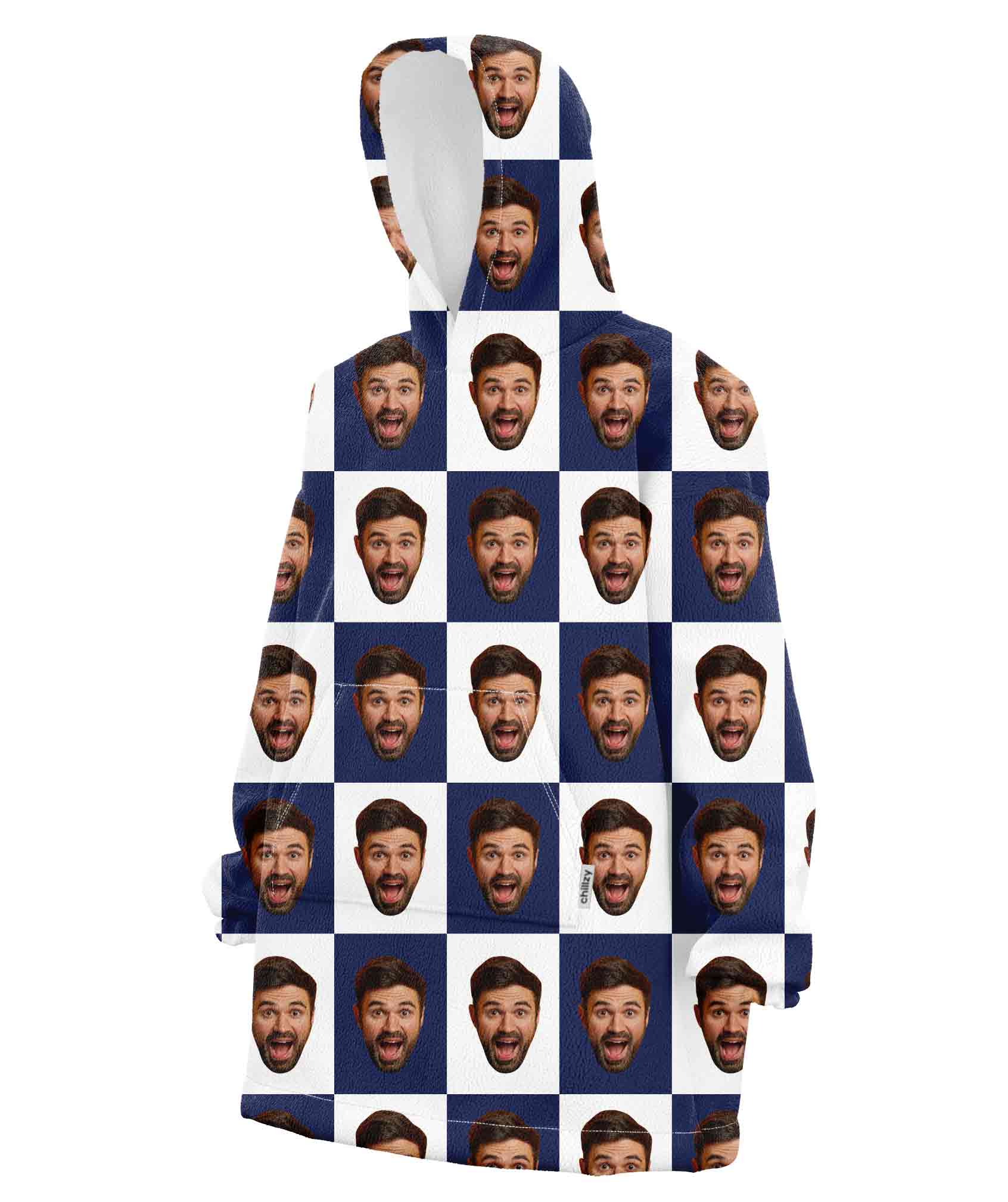 Poser Face Chillzy Hoodie Blanket
