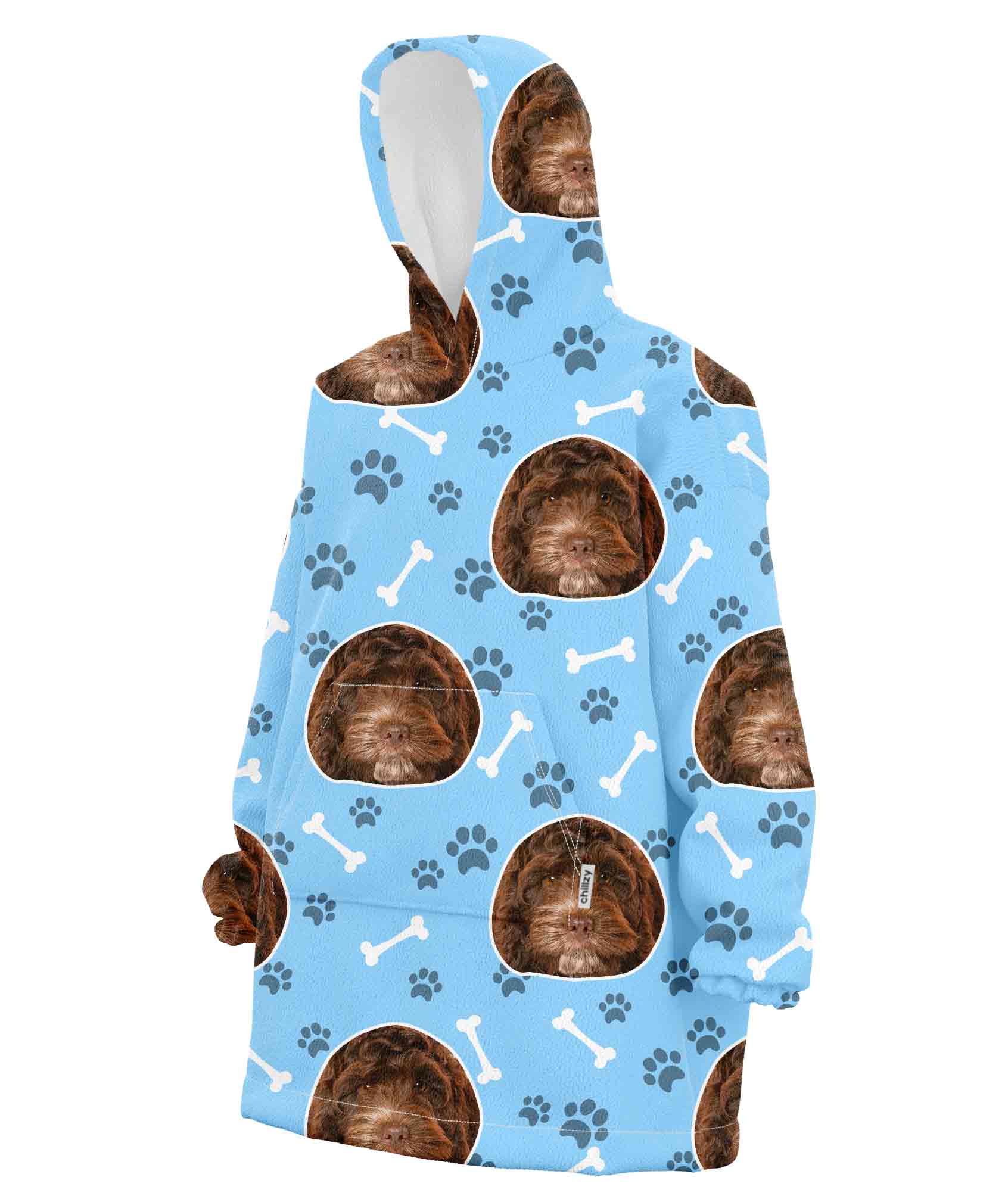 Your Dog Chillzy Hoodie Blanket