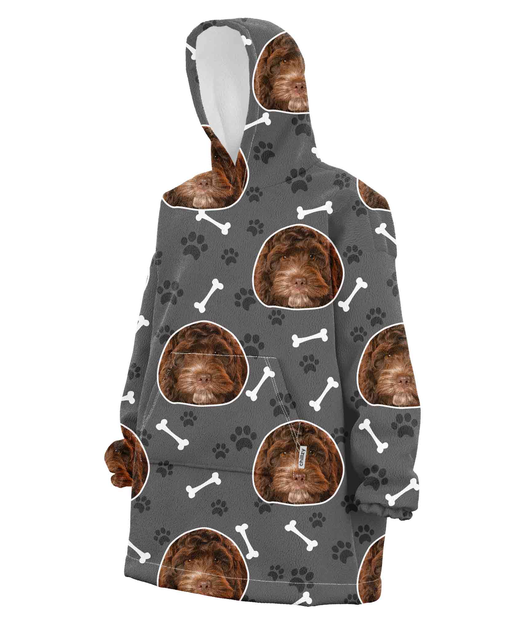 Your Dog Chillzy Hoodie Blanket