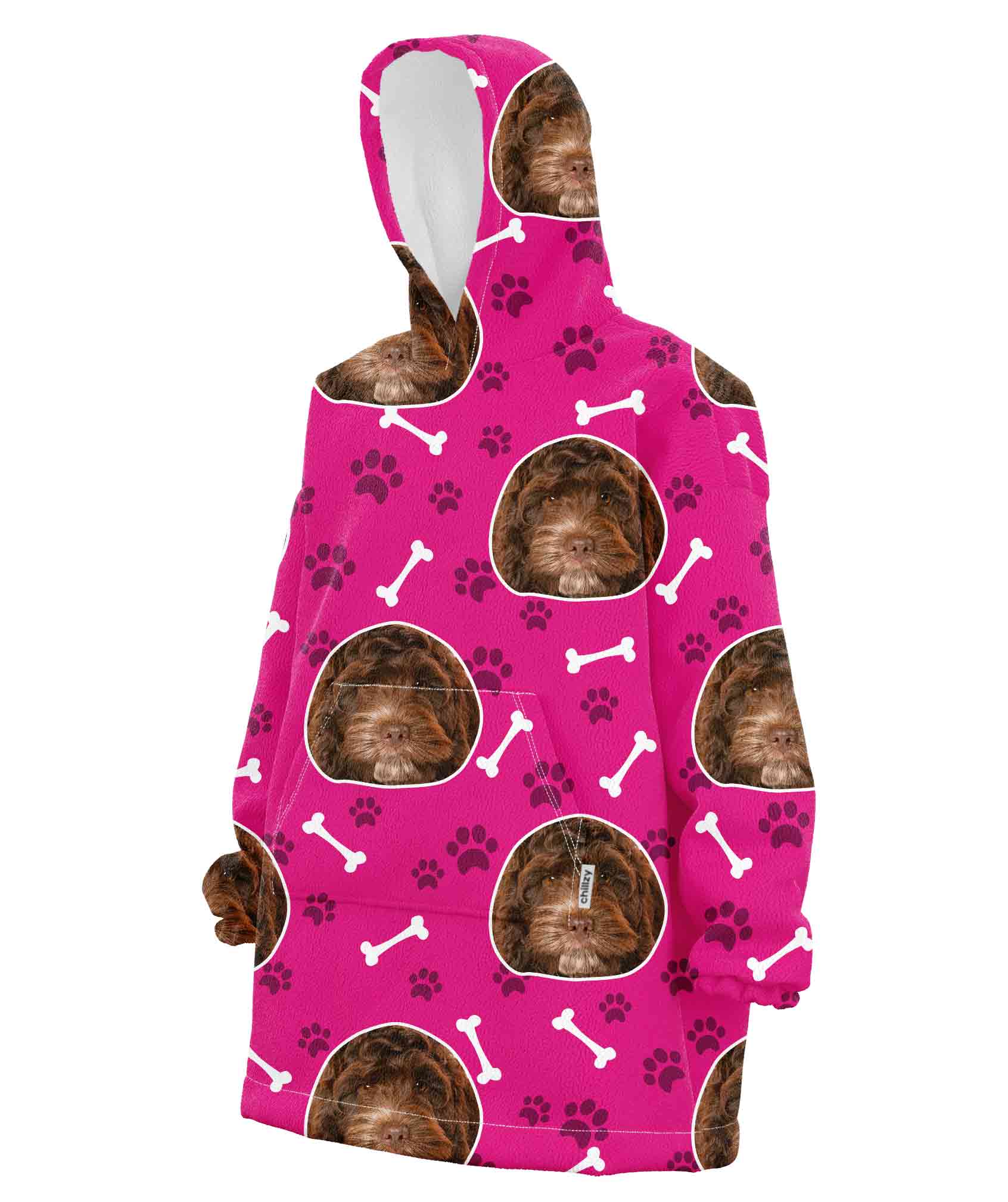 Your Dog Chillzy Hoodie Blanket