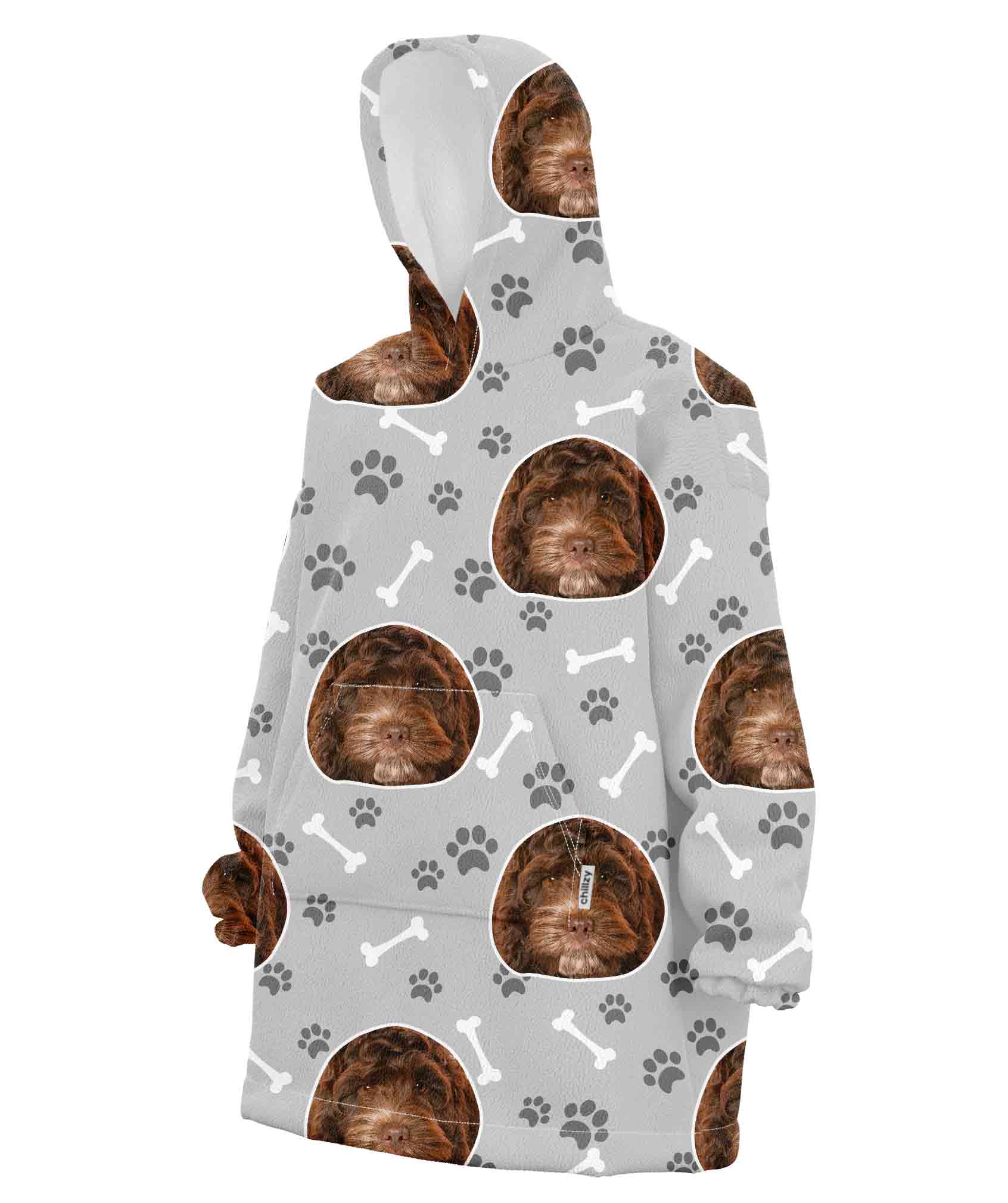 Your Dog Chillzy Hoodie Blanket