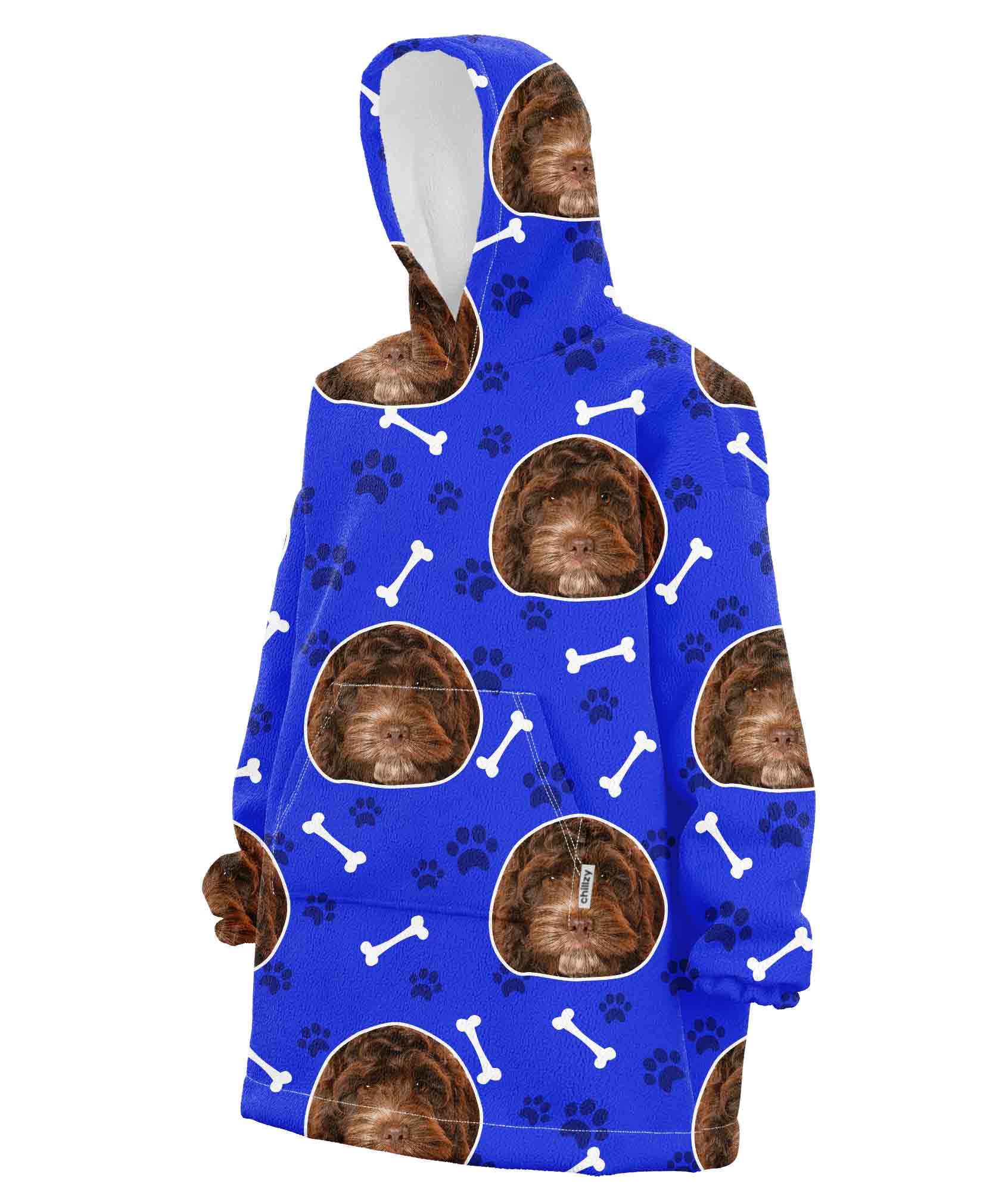 Your Dog Chillzy Hoodie Blanket