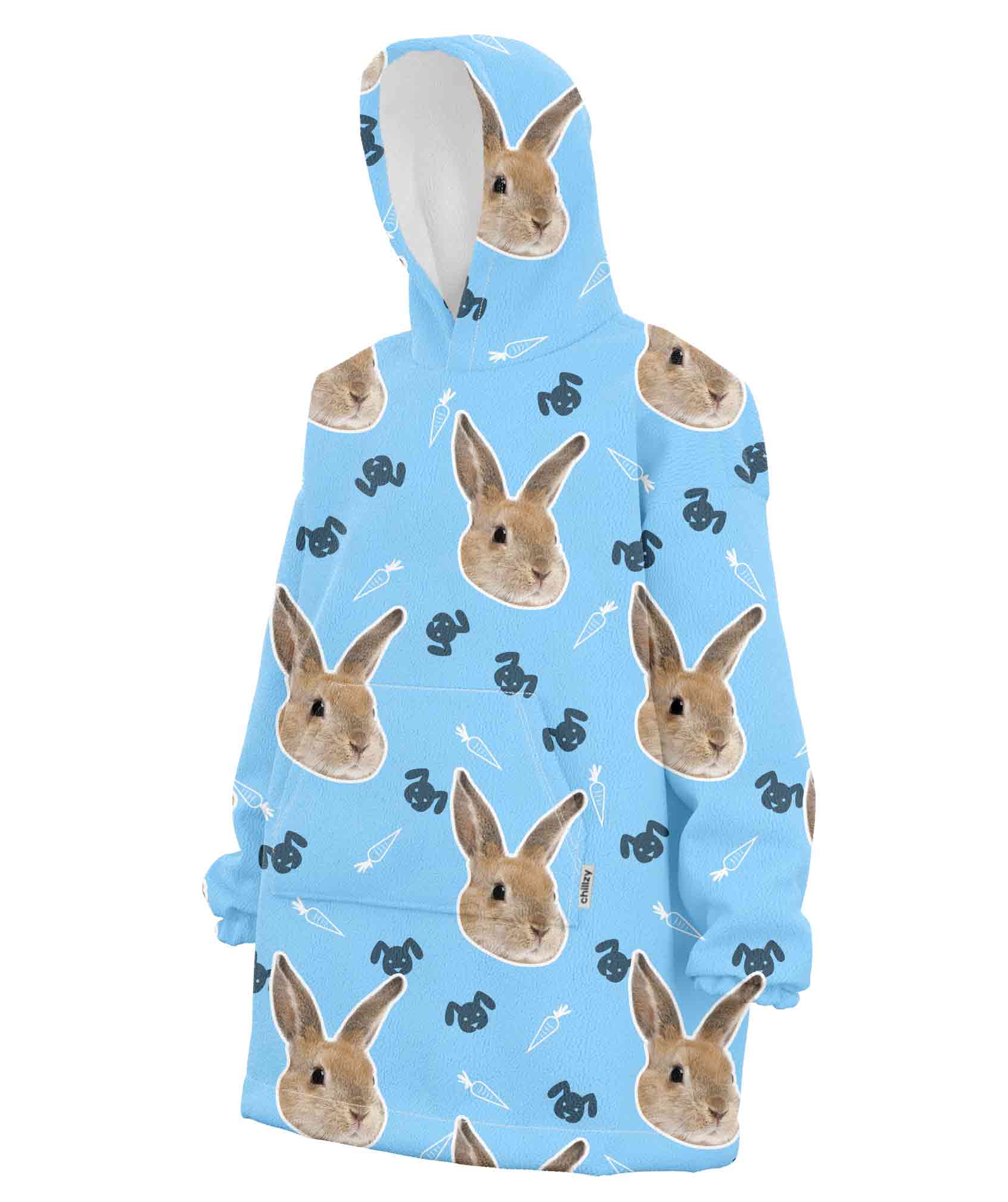 Your Rabbit Chillzy Hoodie Blanket