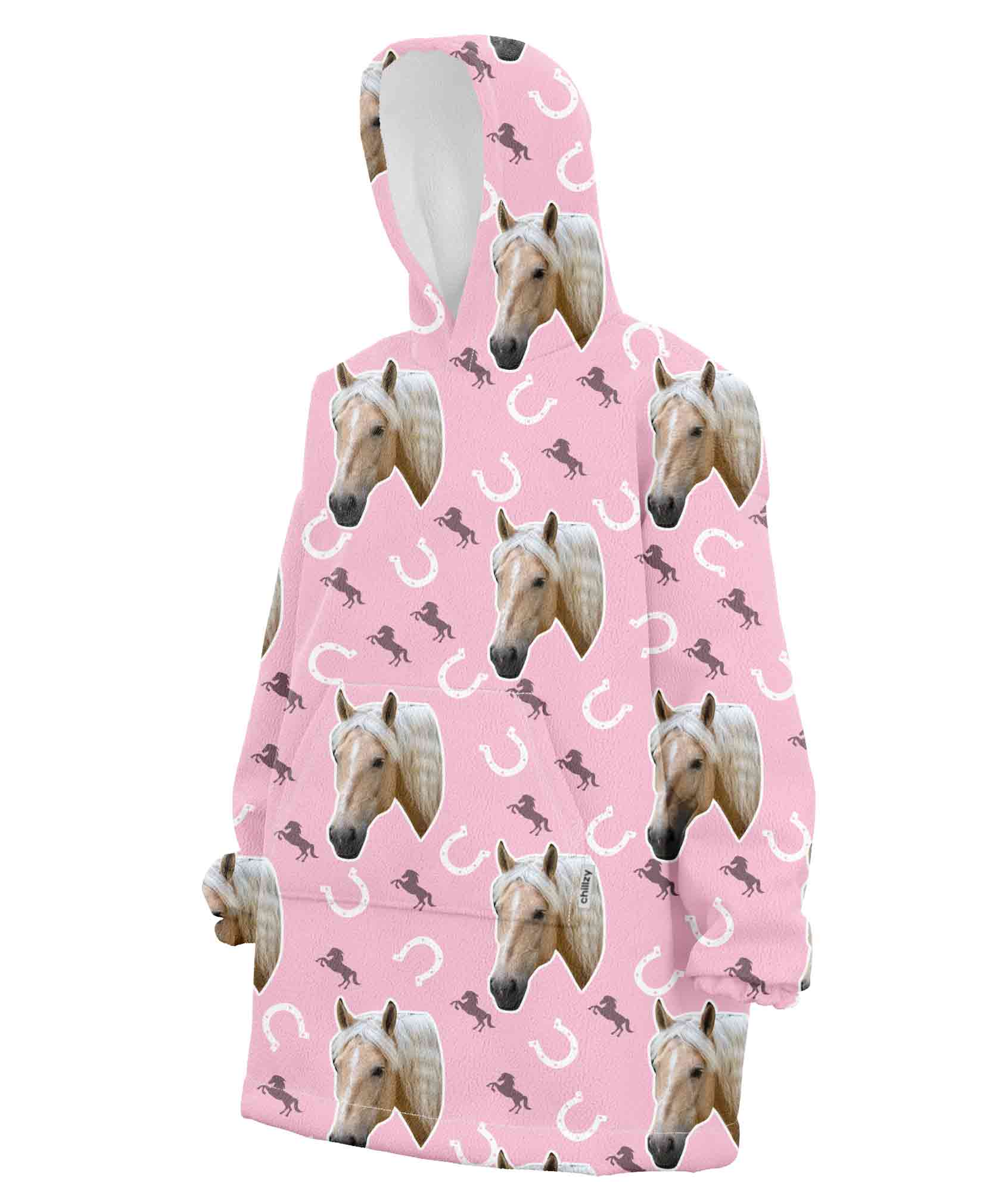 Your Horse Chillzy Hoodie Blanket