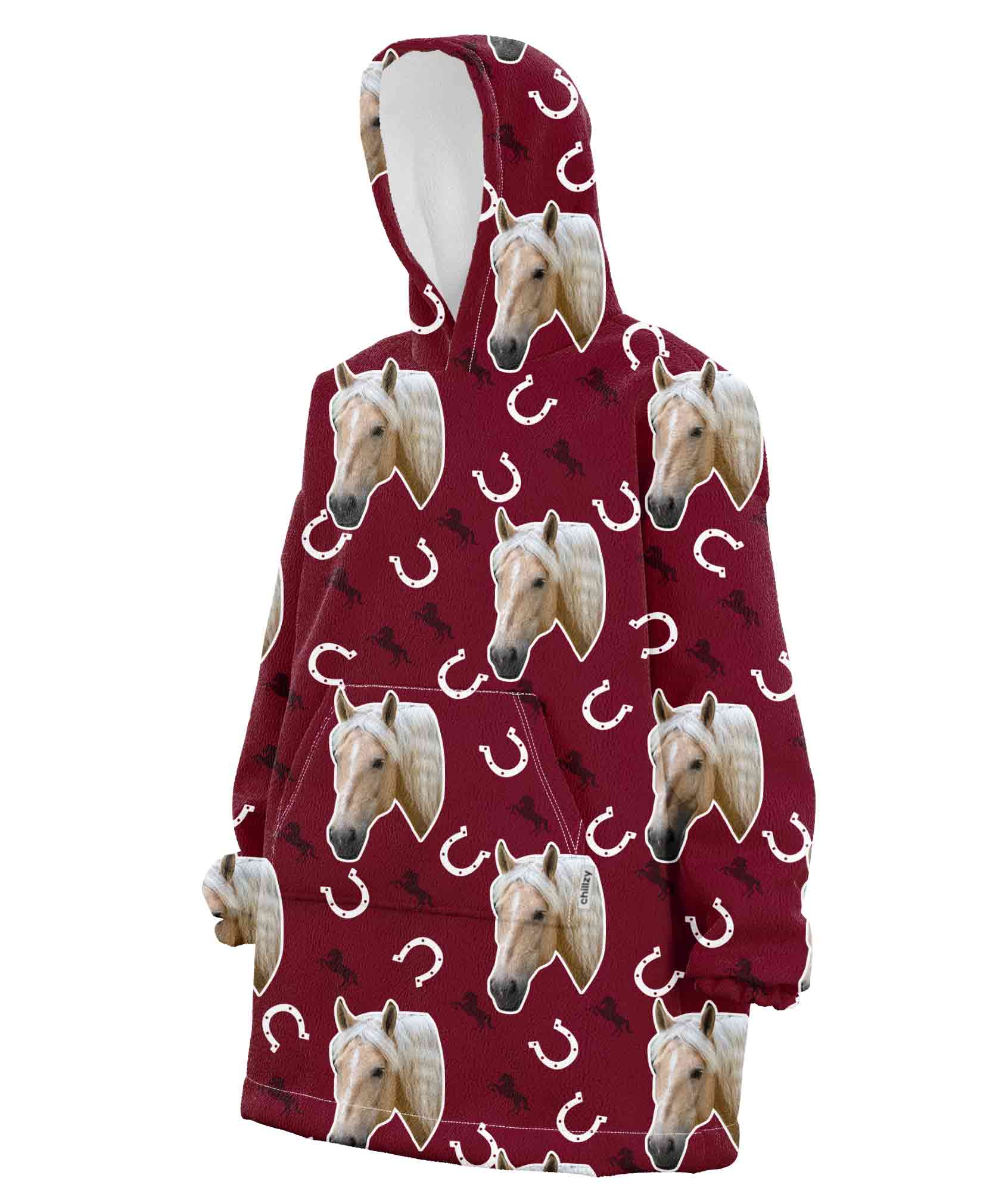 Your Horse Chillzy Hoodie Blanket