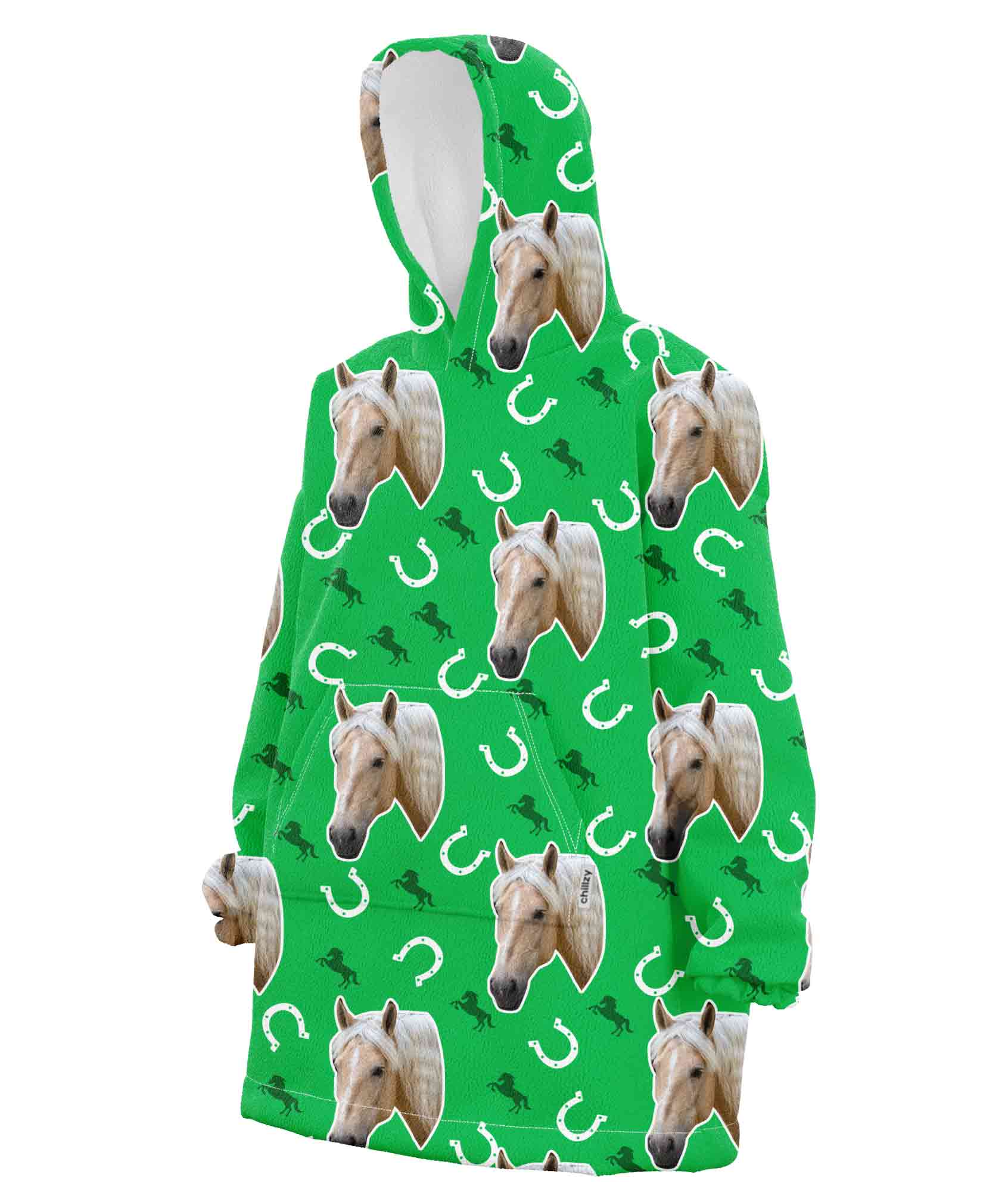 Your Horse Chillzy Hoodie Blanket