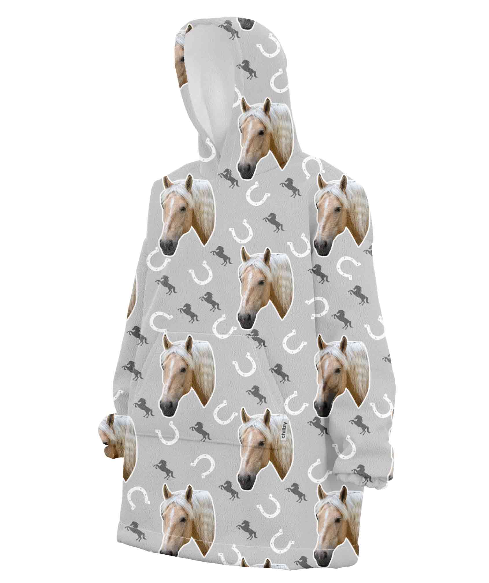 Your Horse Chillzy Hoodie Blanket