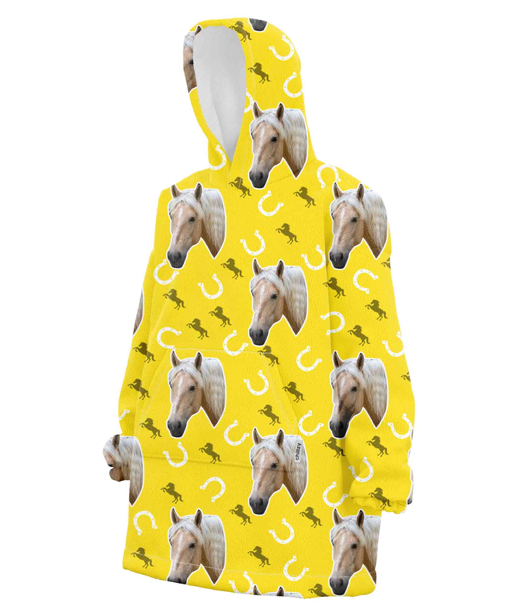 Your Horse Chillzy Hoodie Blanket