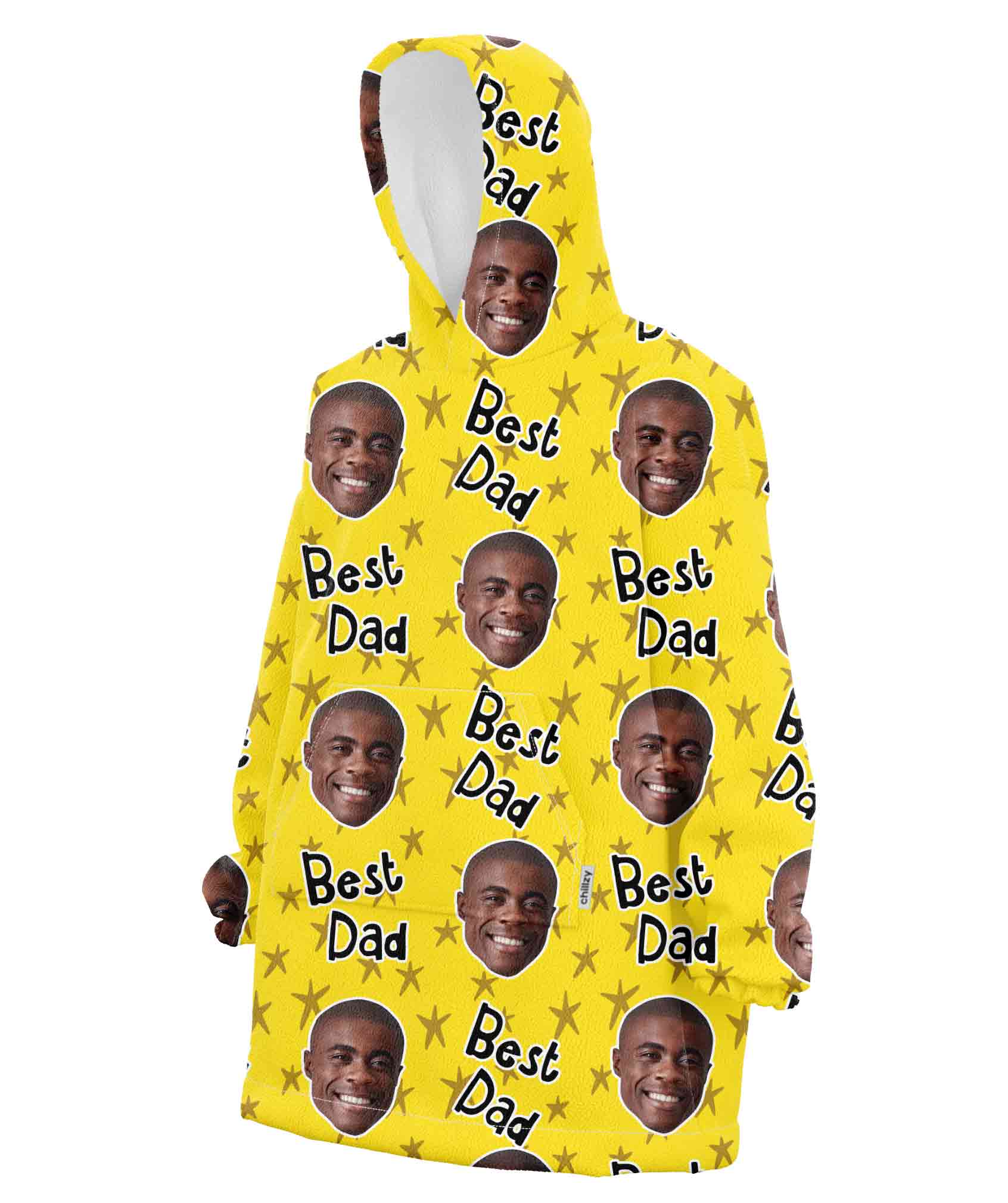 Best Dad Chillzy Hoodie Blanket