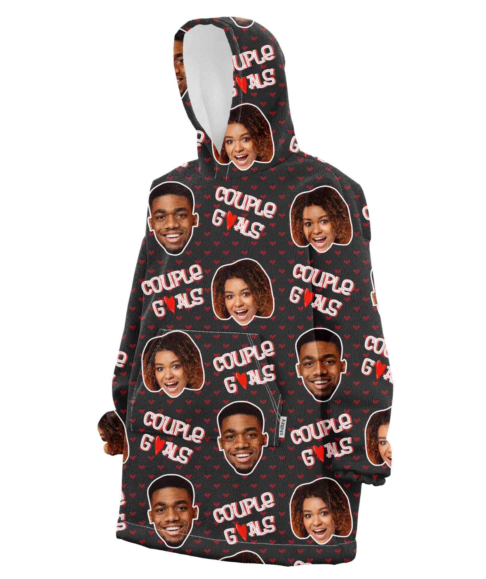 Couple Goals Chillzy Hoodie Blanket
