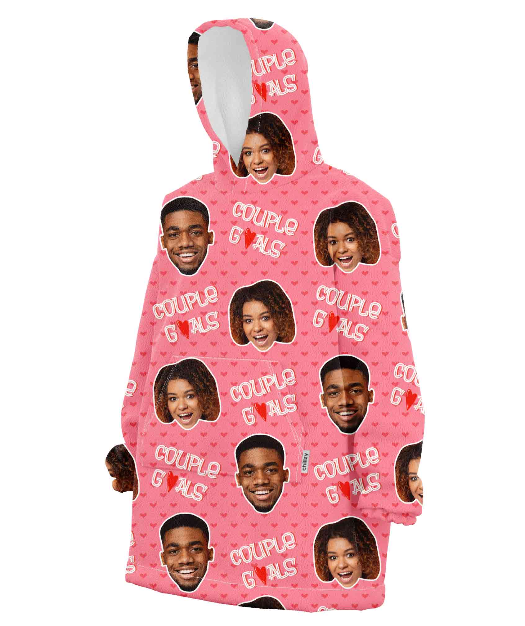 Couple Goals Chillzy Hoodie Blanket
