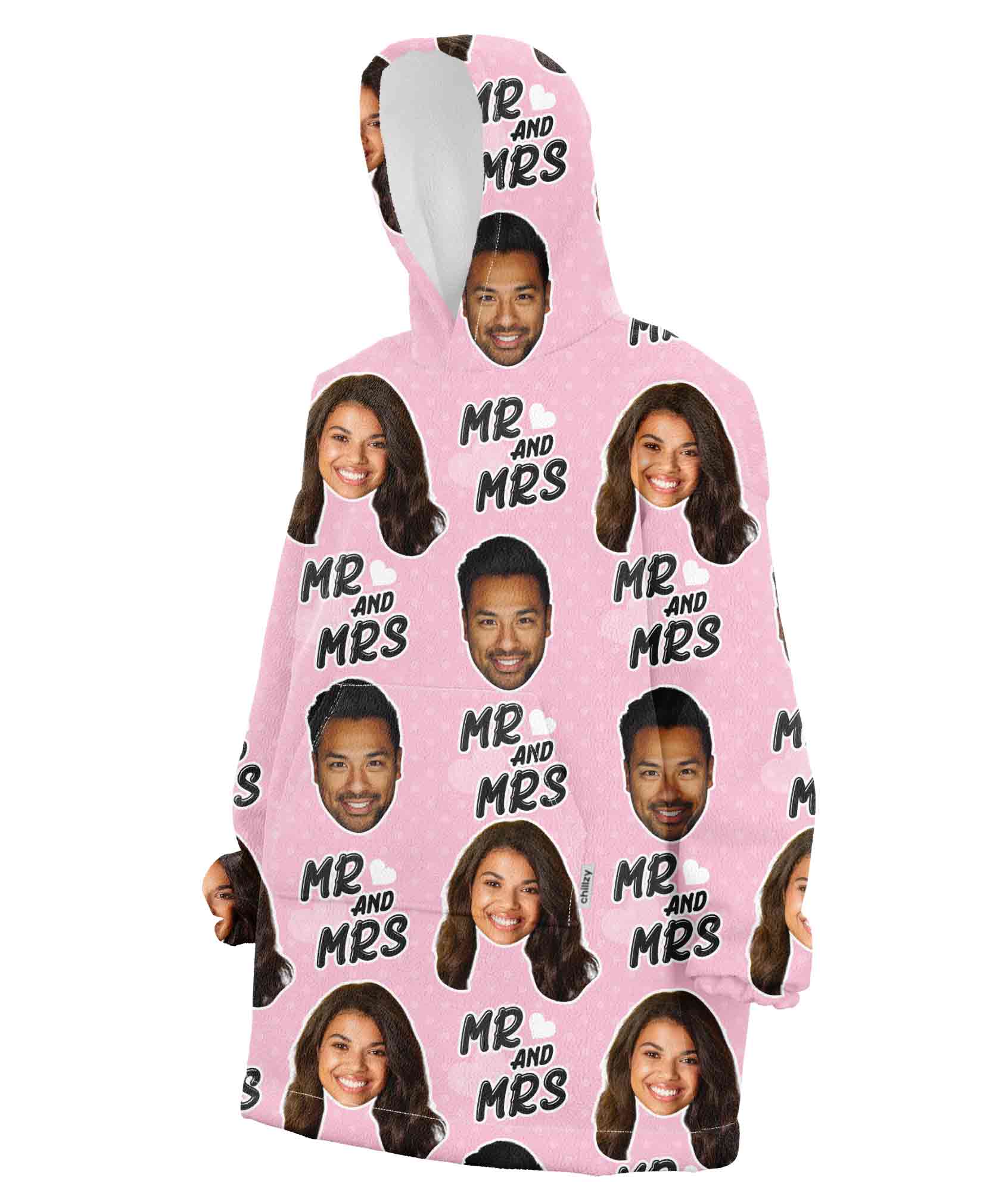 Mr & Mrs Chillzy Hoodie Blanket