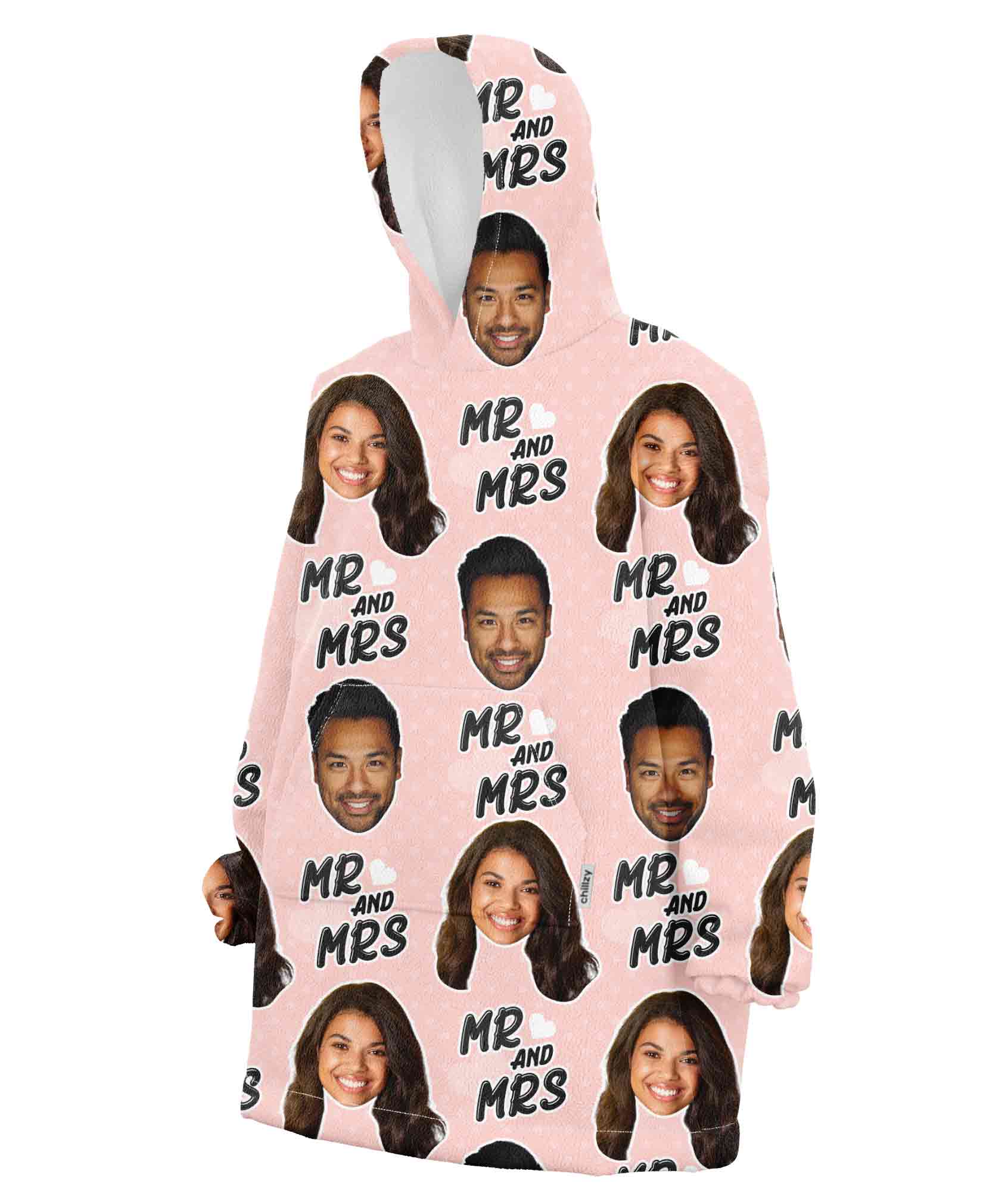 Mr & Mrs Chillzy Hoodie Blanket