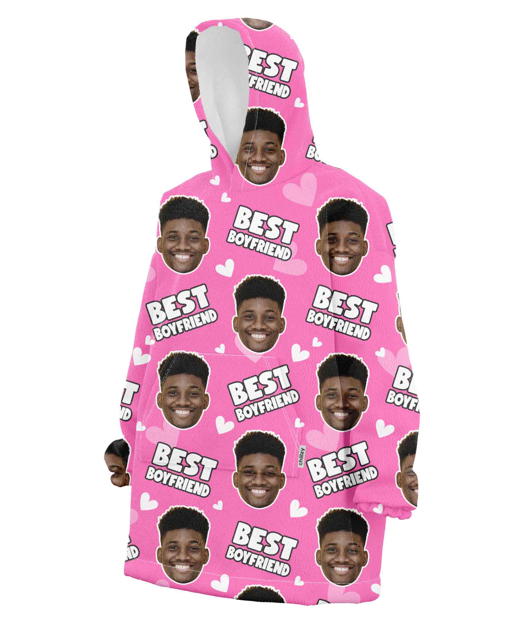 Best Boyfriend Chillzy Hoodie Blanket
