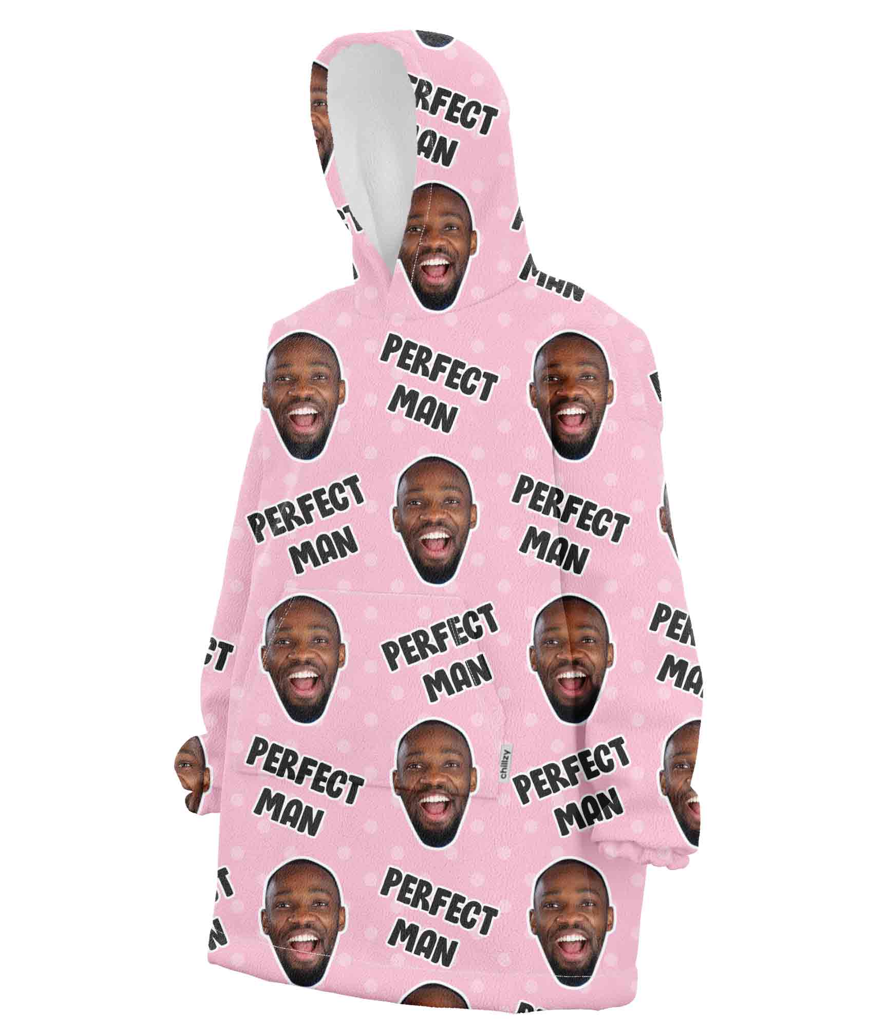 Perfect Man Chillzy Hoodie Blanket