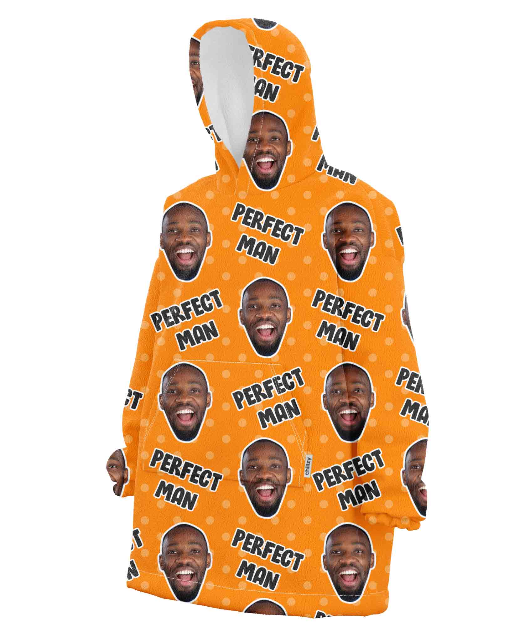 Perfect Man Chillzy Hoodie Blanket