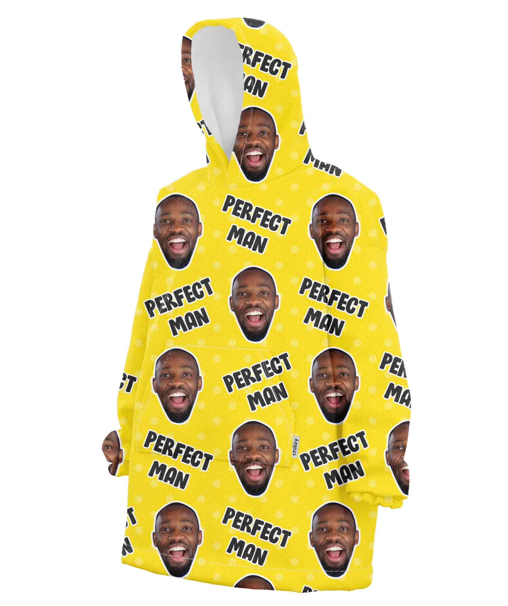 Perfect Man Chillzy Hoodie Blanket
