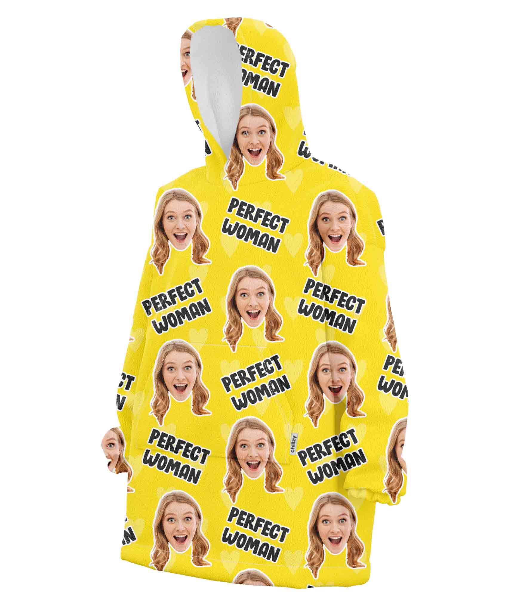 Perfect Woman Chillzy Hoodie Blanket