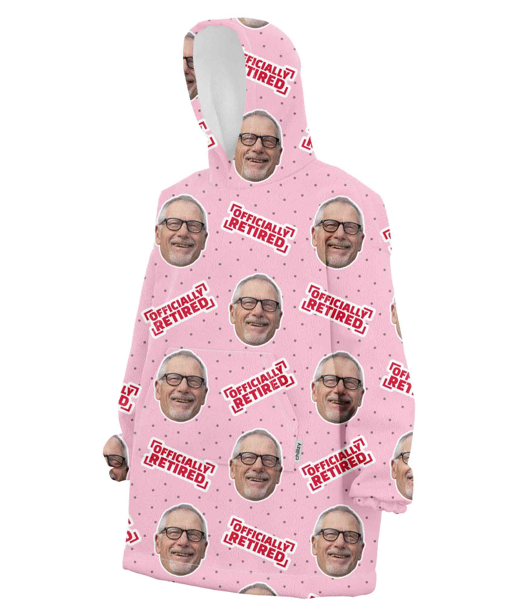 Officially Retired Chillzy Hoodie Blanket