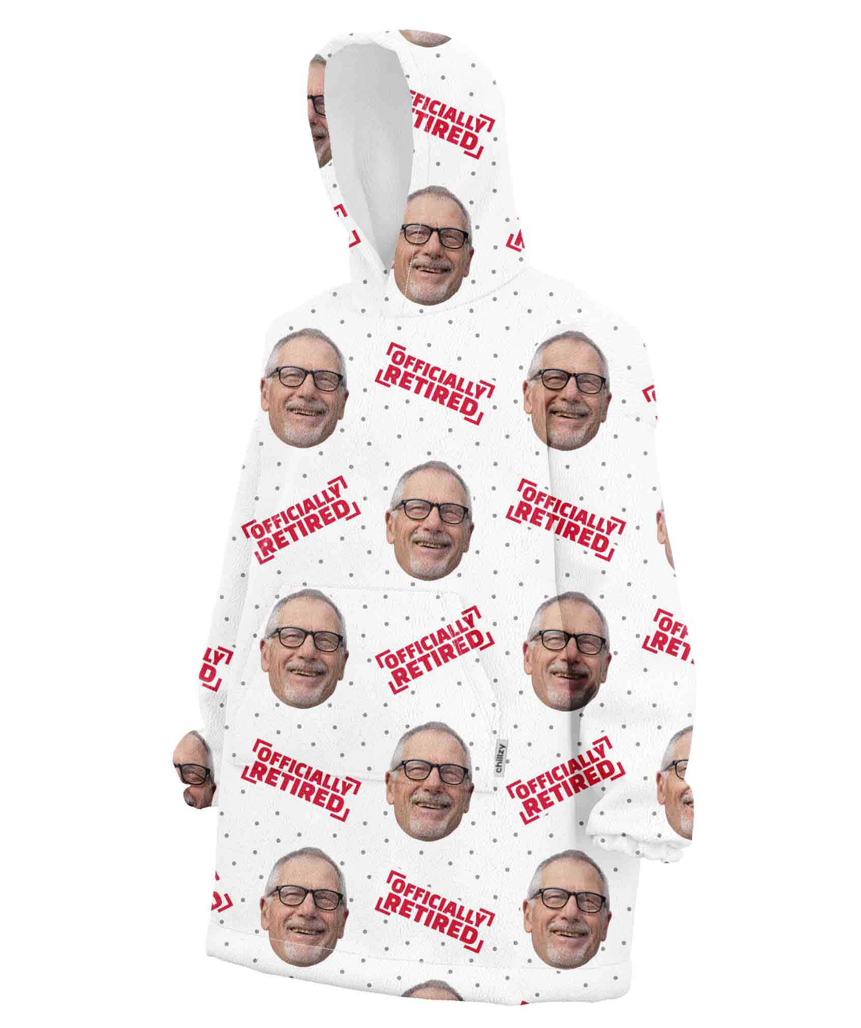 Officially Retired Chillzy Hoodie Blanket