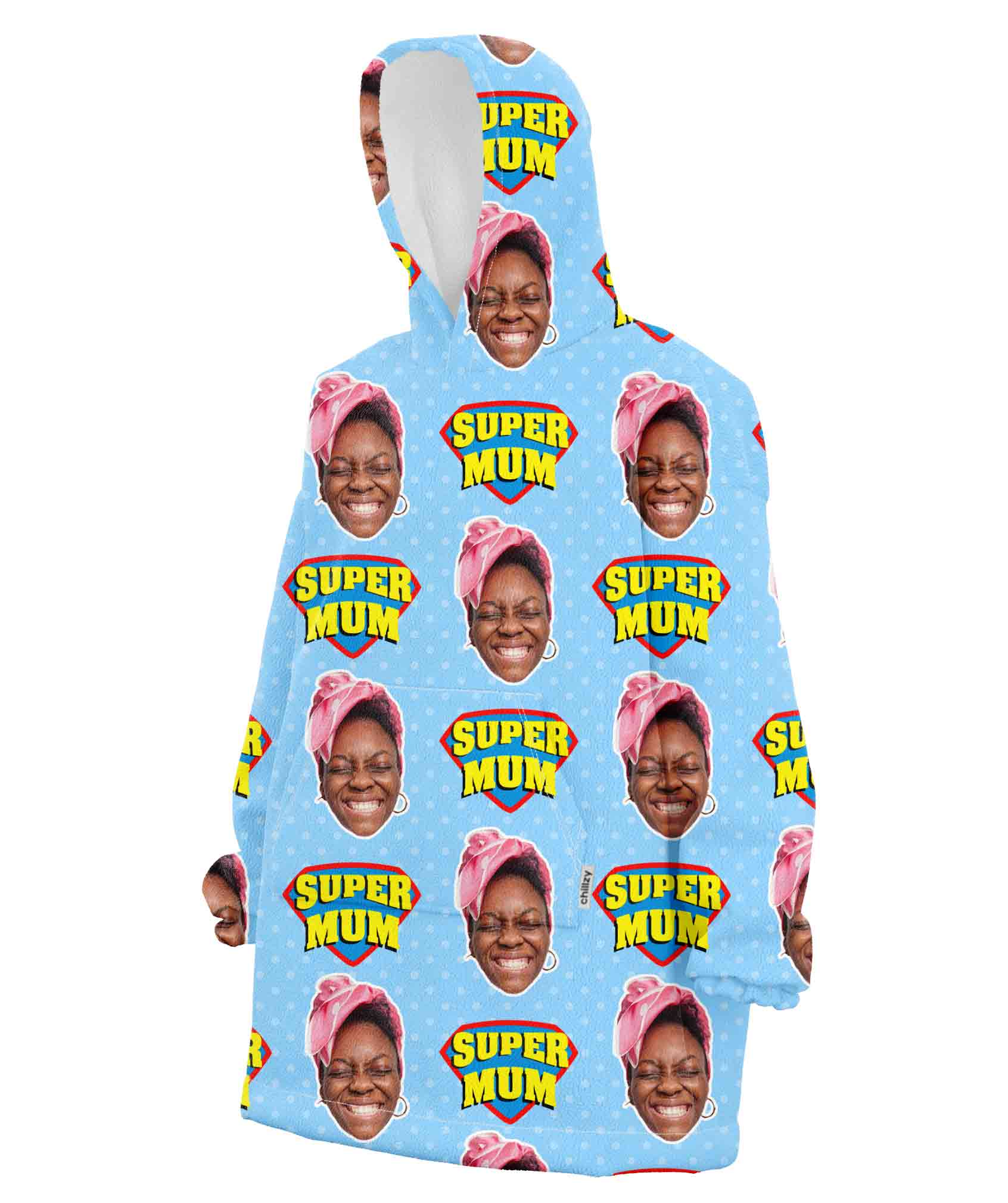 Super Mum Chillzy Hoodie Blanket