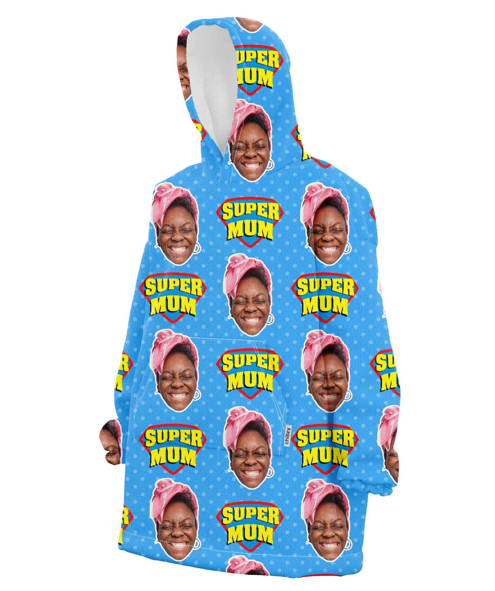 Super Mum Chillzy Hoodie Blanket