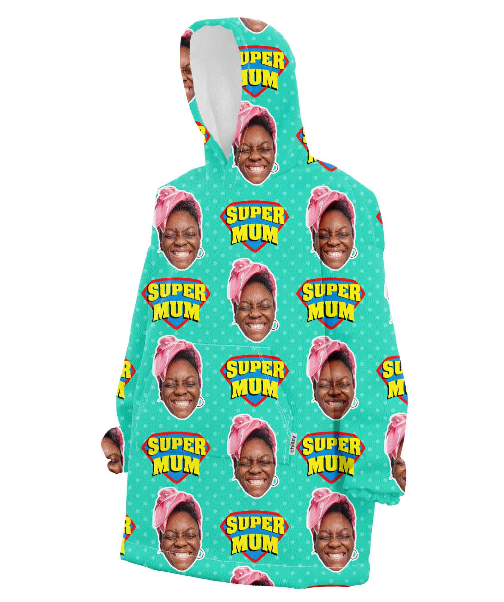 Super Mum Chillzy Hoodie Blanket