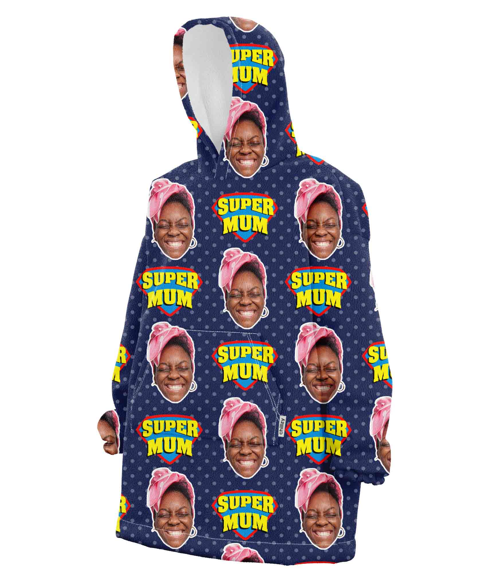 Super Mum Chillzy Hoodie Blanket