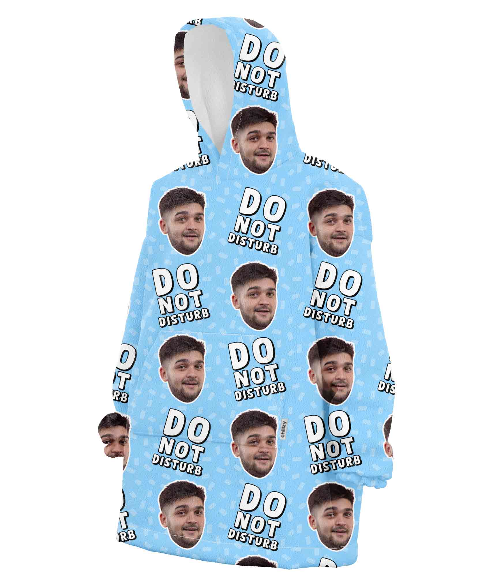 Do Not Disturb Chillzy Hoodie Blanket