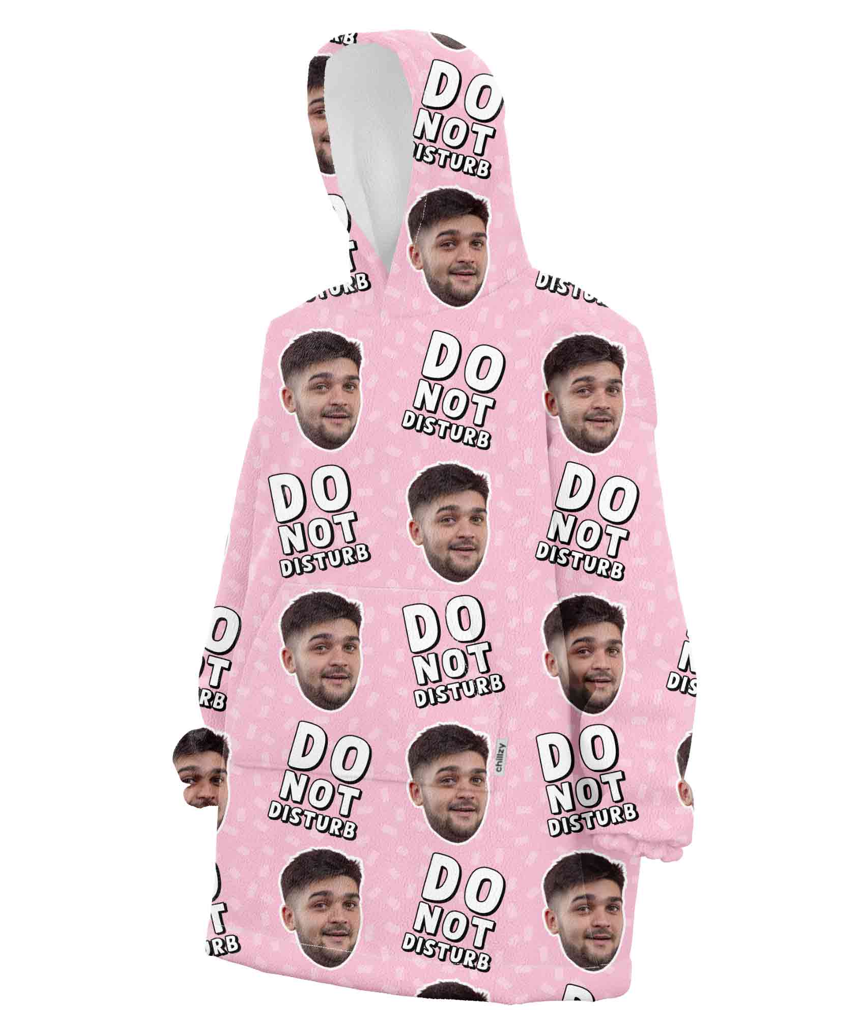 Do Not Disturb Chillzy Hoodie Blanket
