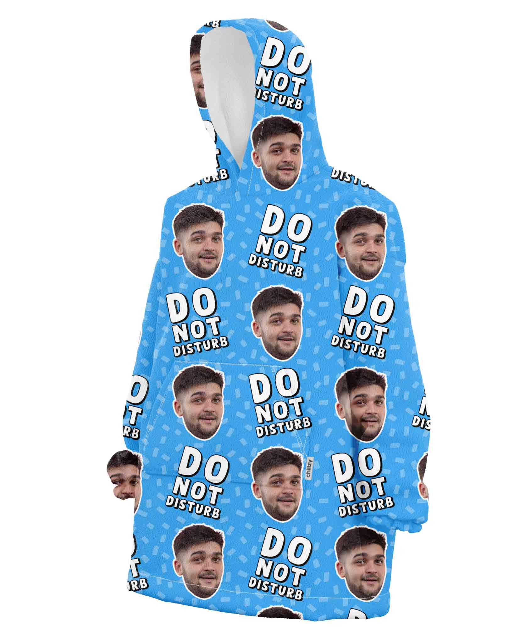 Do Not Disturb Chillzy Hoodie Blanket