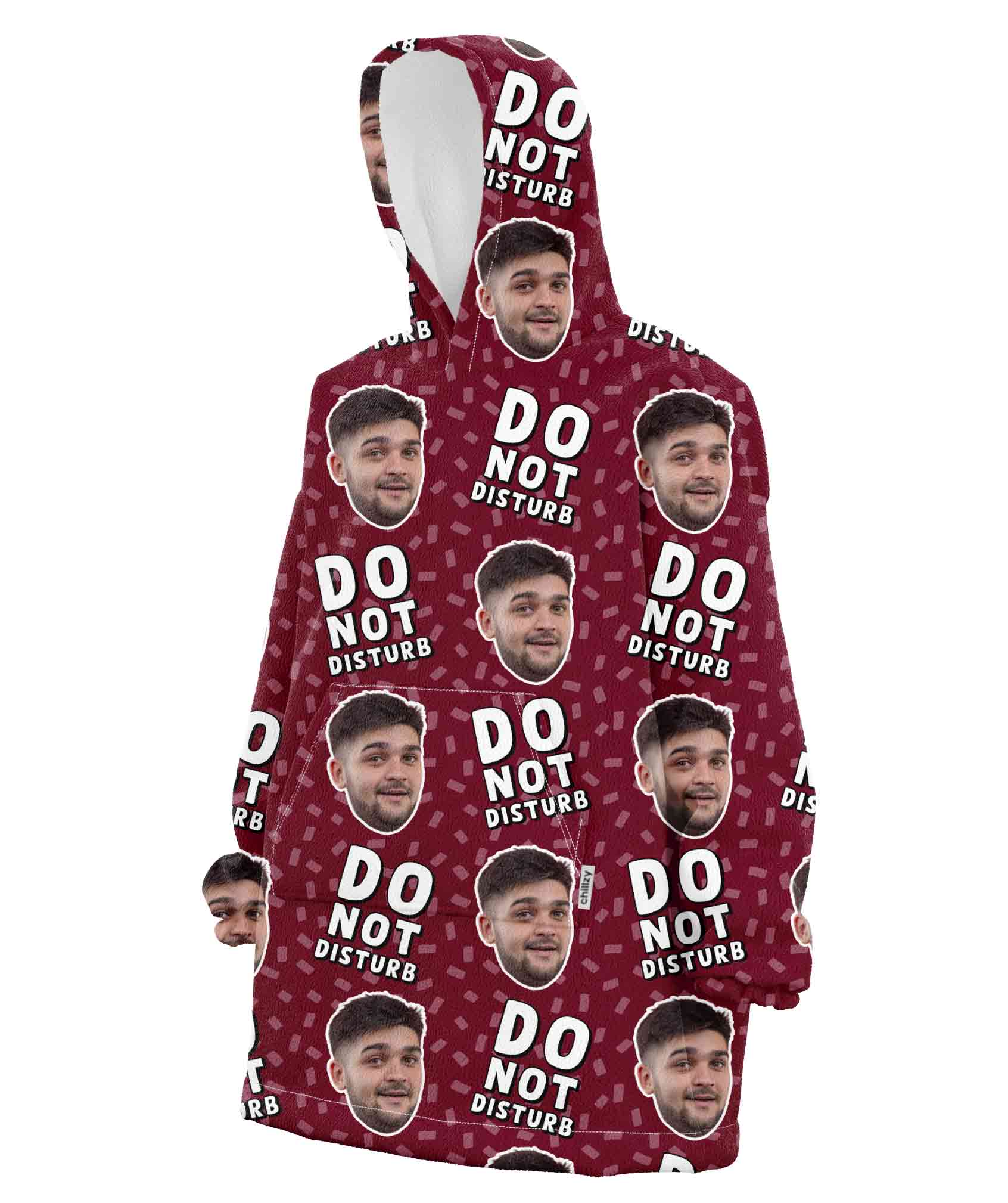 Do Not Disturb Chillzy Hoodie Blanket