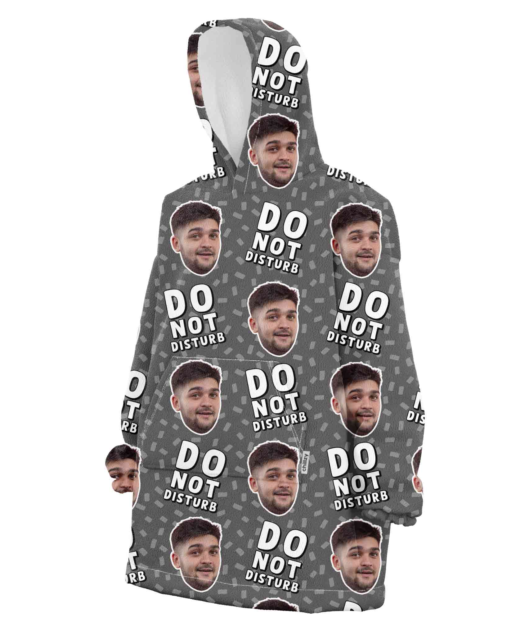 Do Not Disturb Chillzy Hoodie Blanket