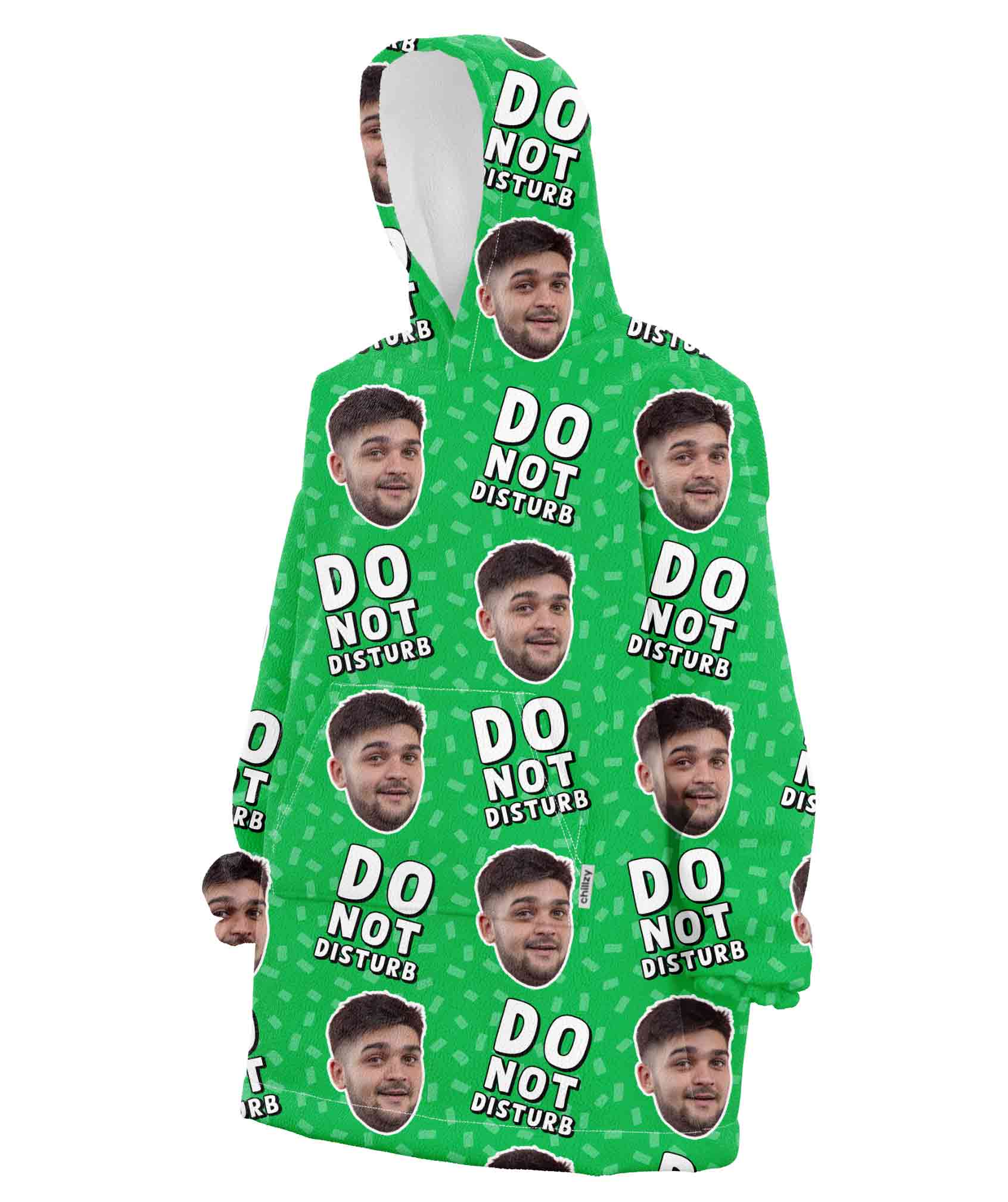 Do Not Disturb Chillzy Hoodie Blanket