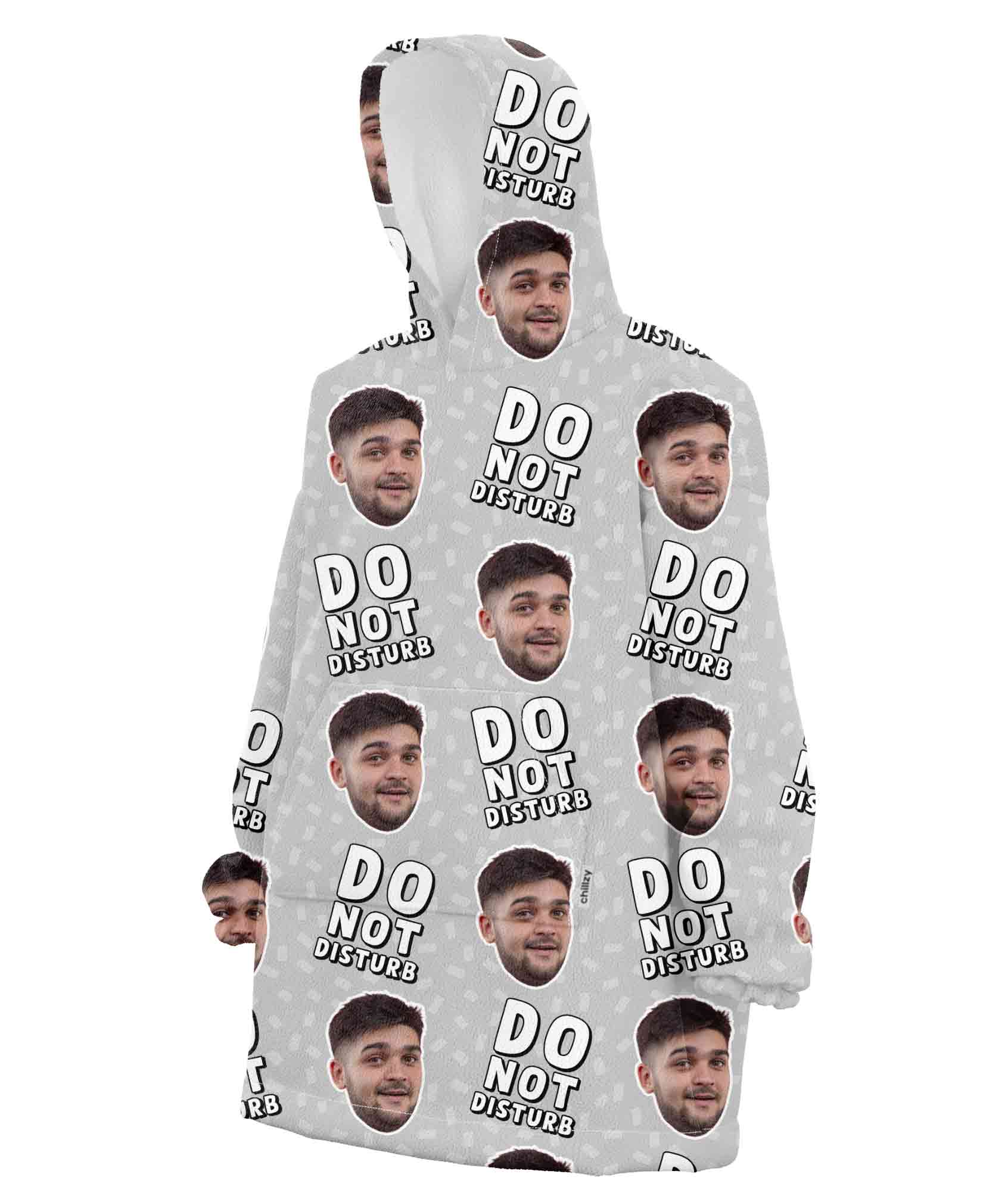 Do Not Disturb Chillzy Hoodie Blanket