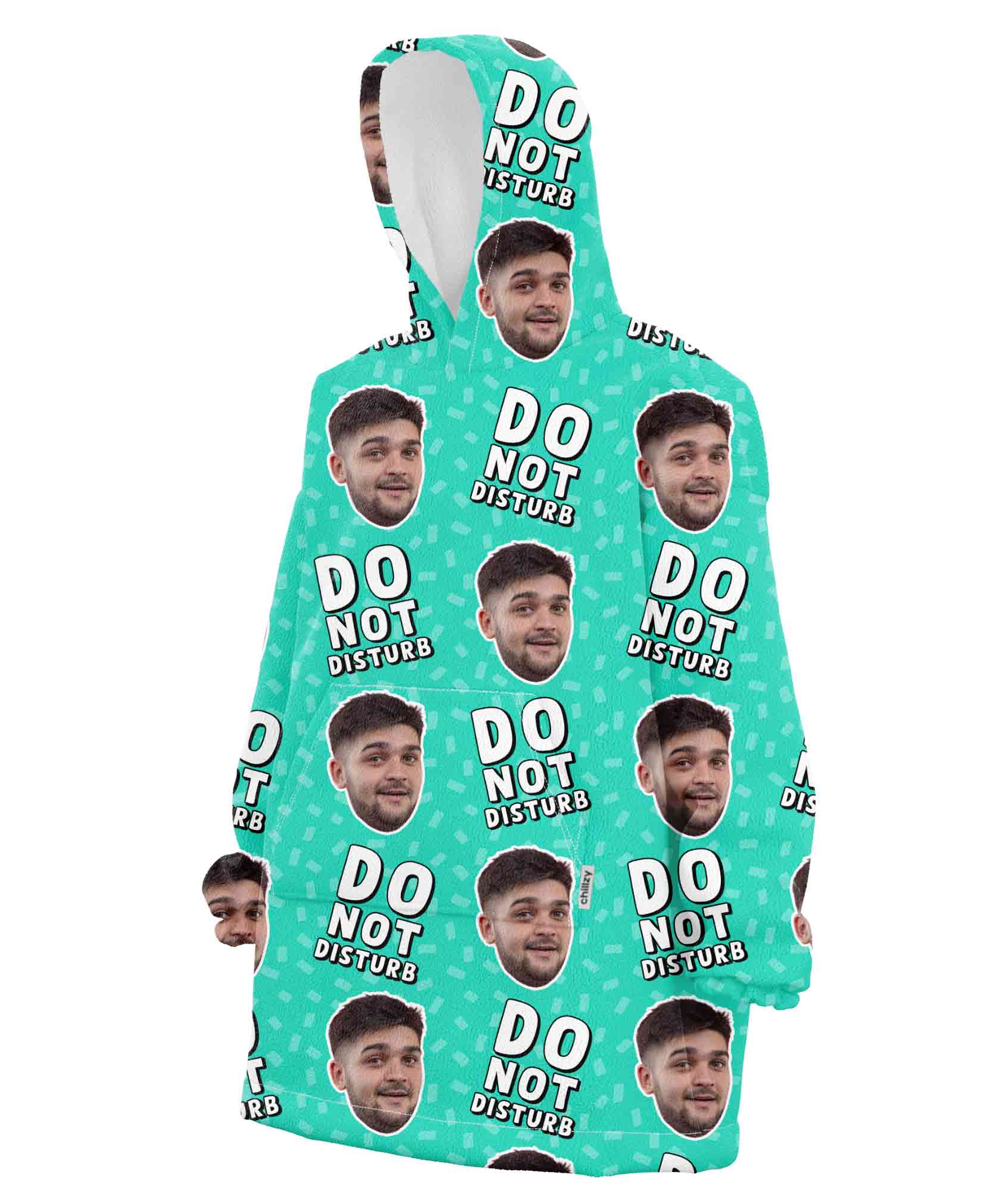 Do Not Disturb Chillzy Hoodie Blanket