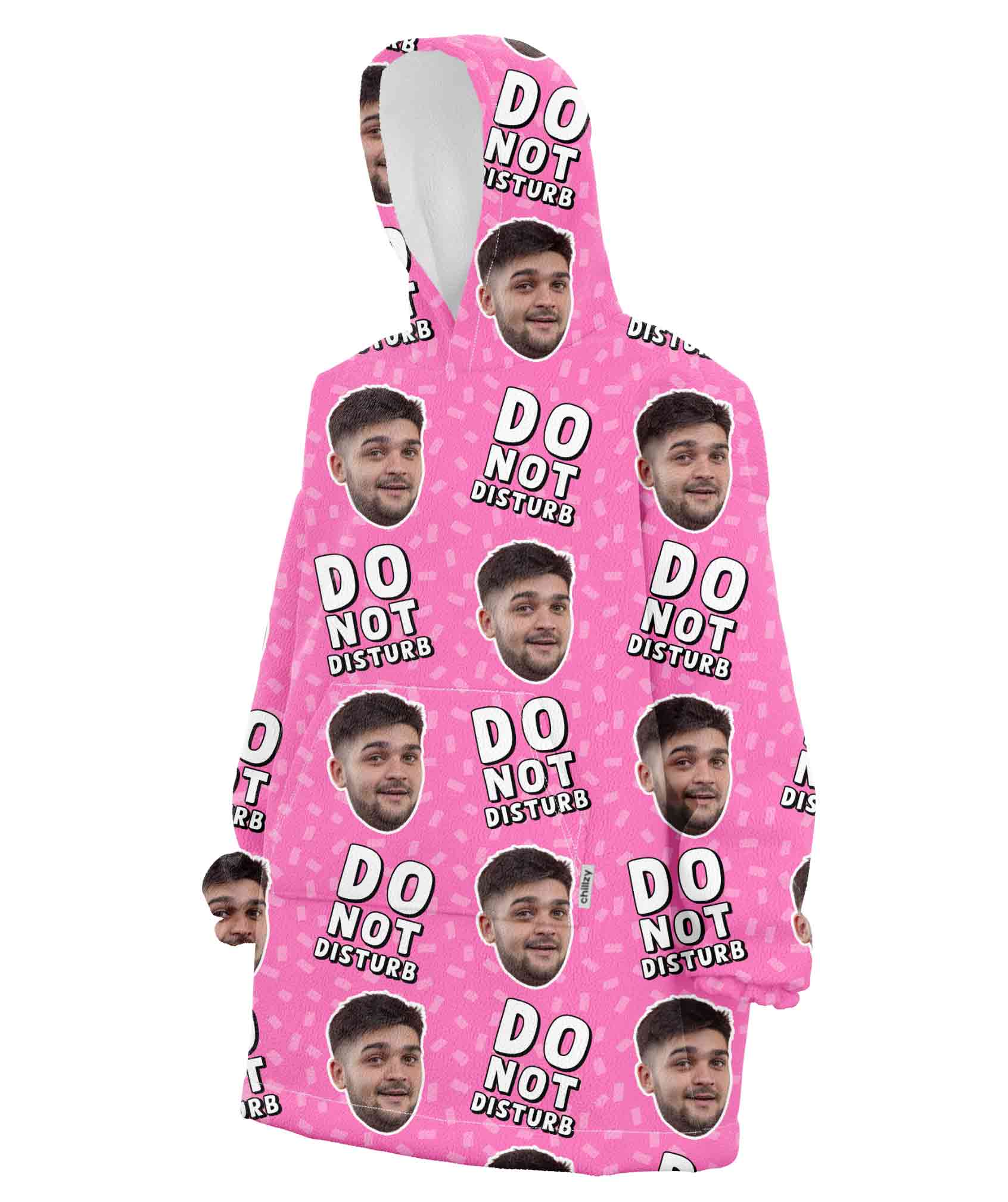 Do Not Disturb Chillzy Hoodie Blanket