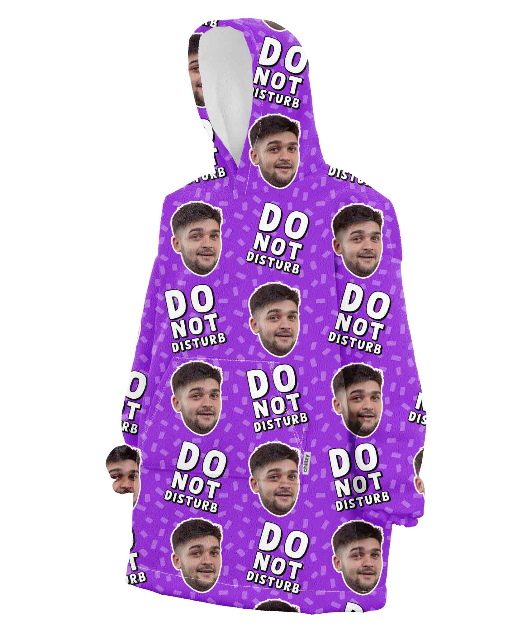 Do Not Disturb Chillzy Hoodie Blanket