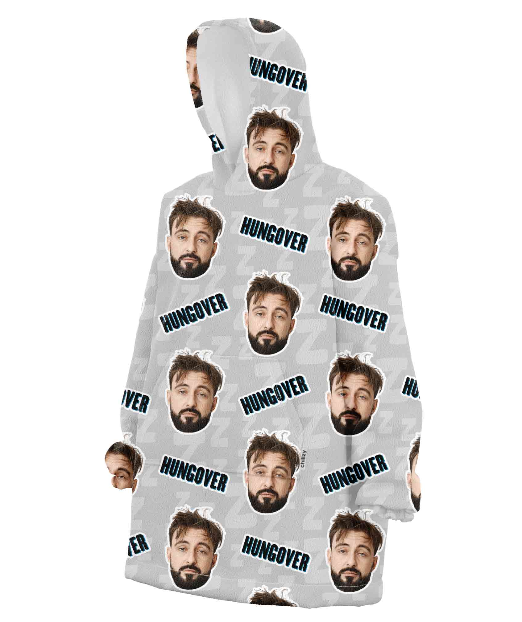 Hungover Chillzy Hoodie Blanket