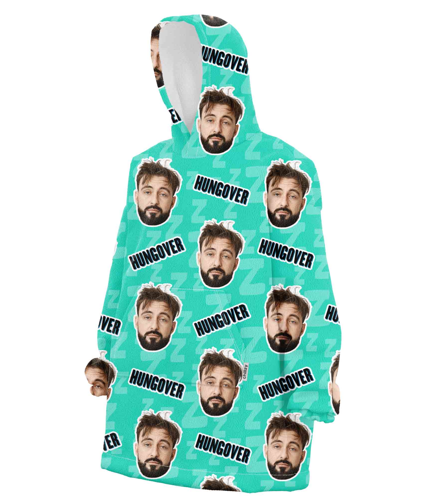 Hungover Chillzy Hoodie Blanket