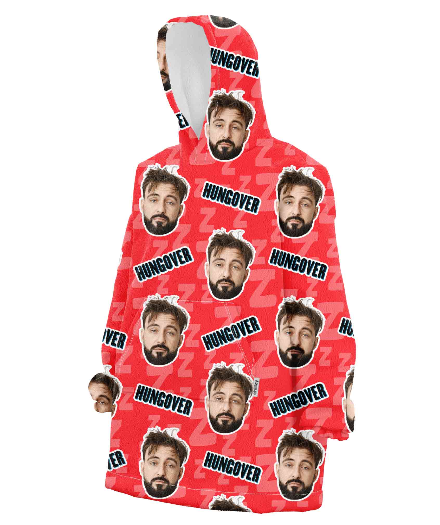Hungover Chillzy Hoodie Blanket