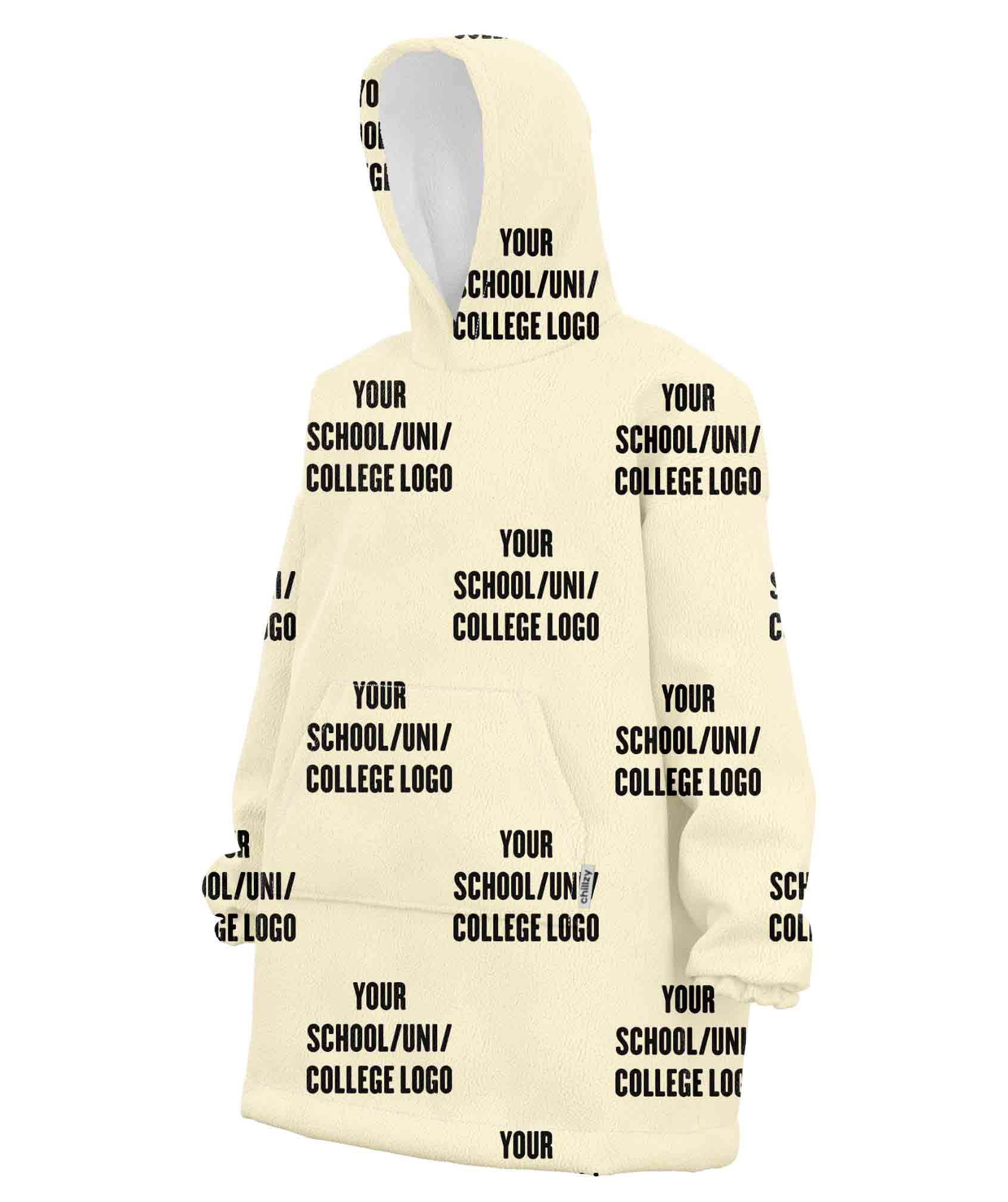 Your School, College or Uni Chillzy Hoodie Blanket