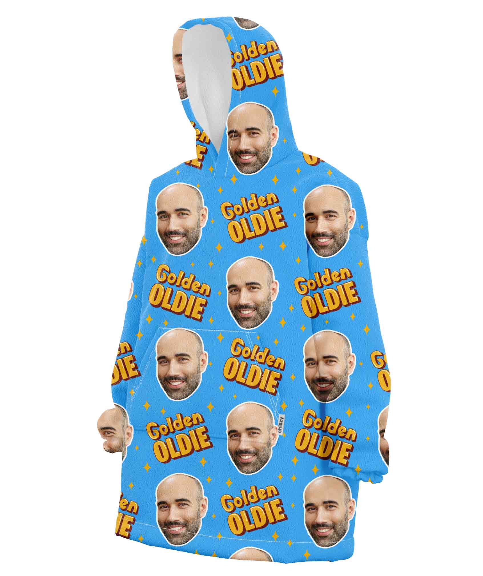 Golden Oldie Hoodie Blanket