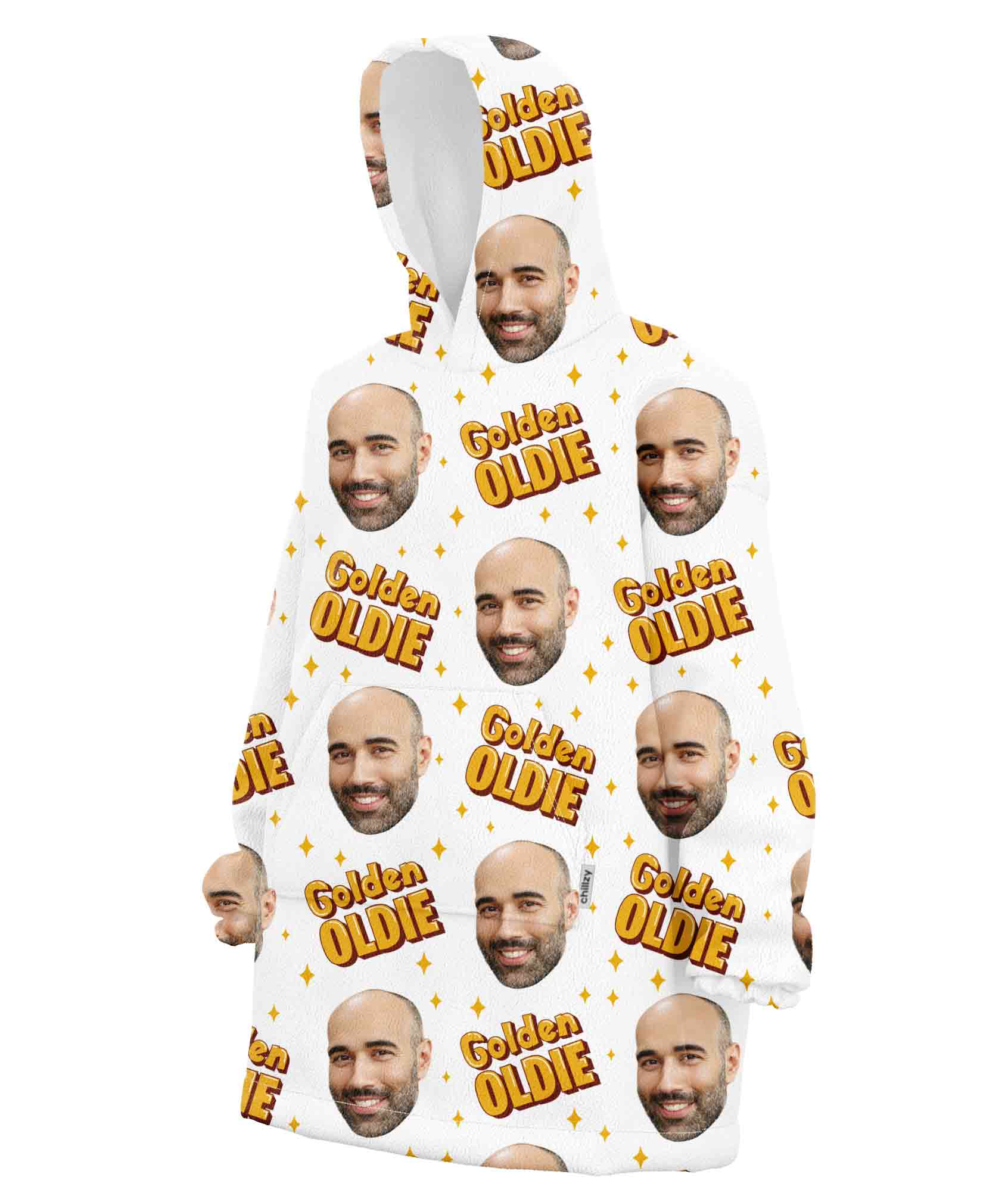 Golden Oldie Hoodie Blanket