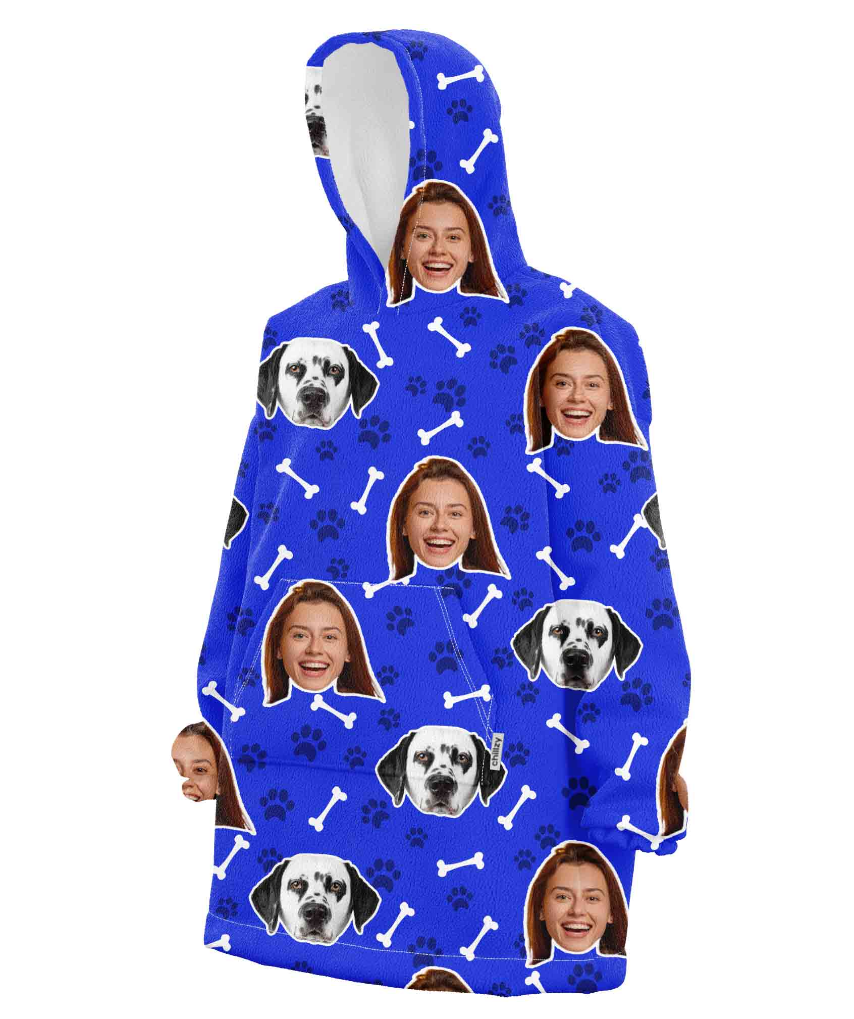 Dog & Owner Hoodie Blanket