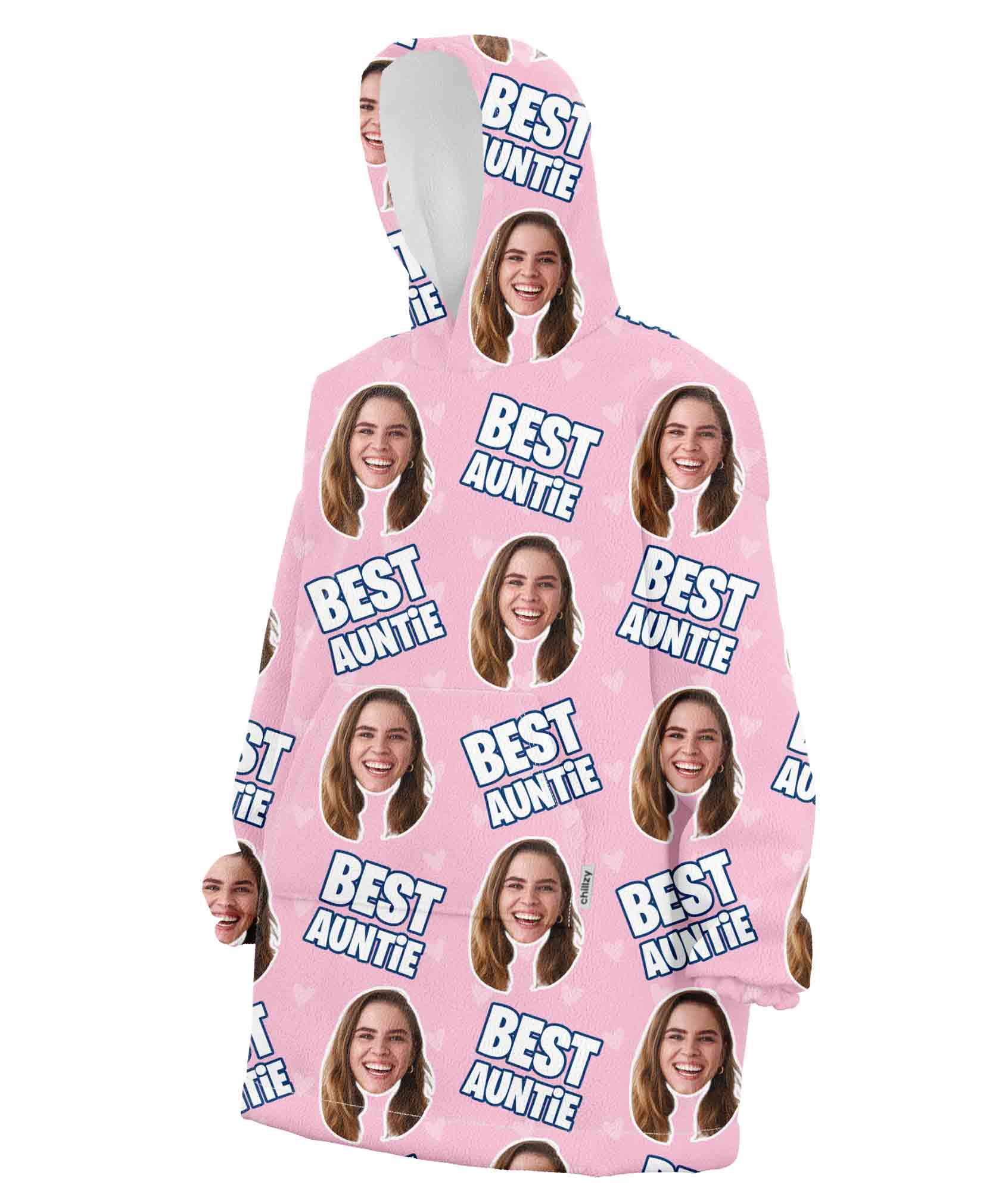 Best Auntie Hoodie Blanket