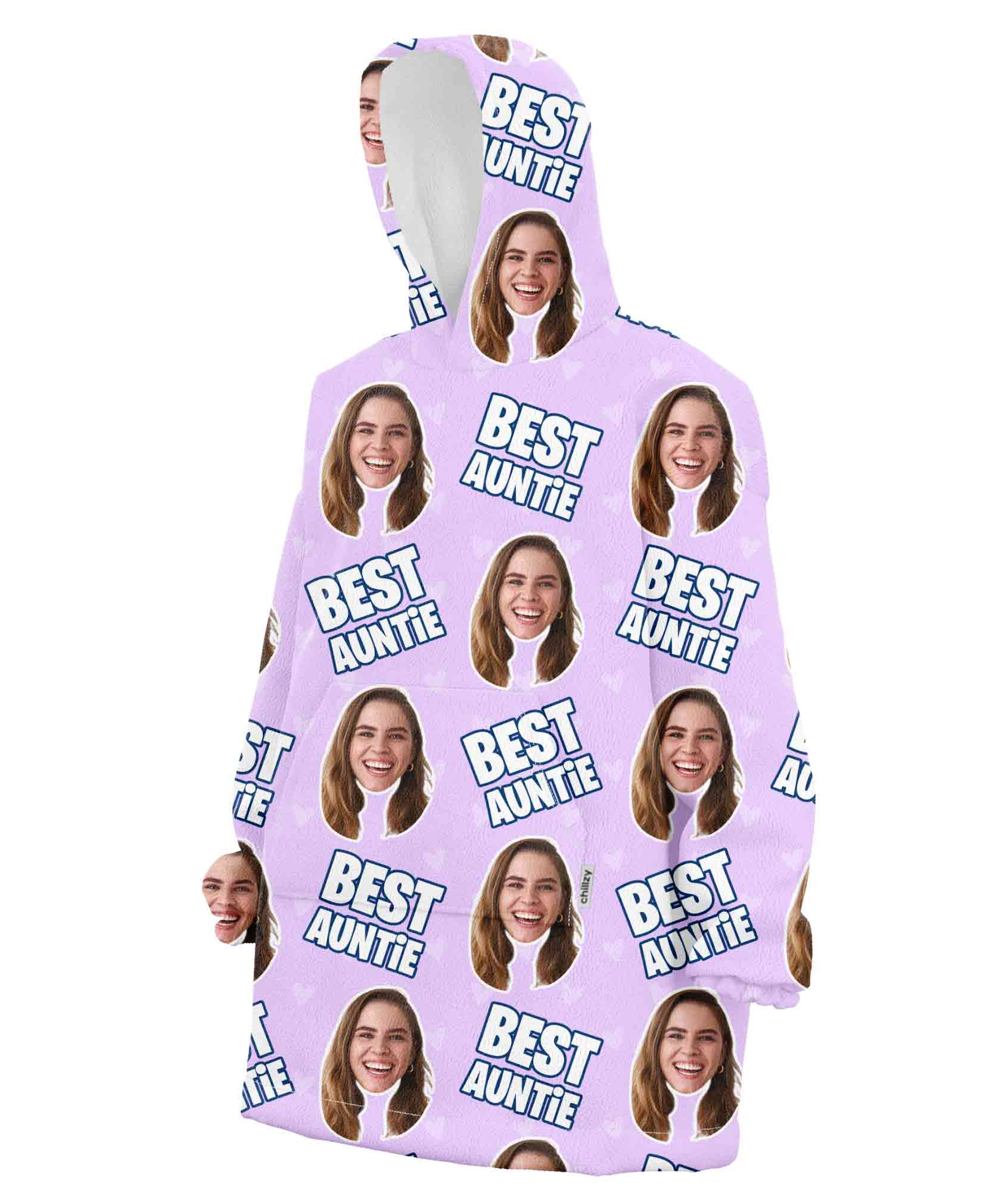 Best Auntie Hoodie Blanket